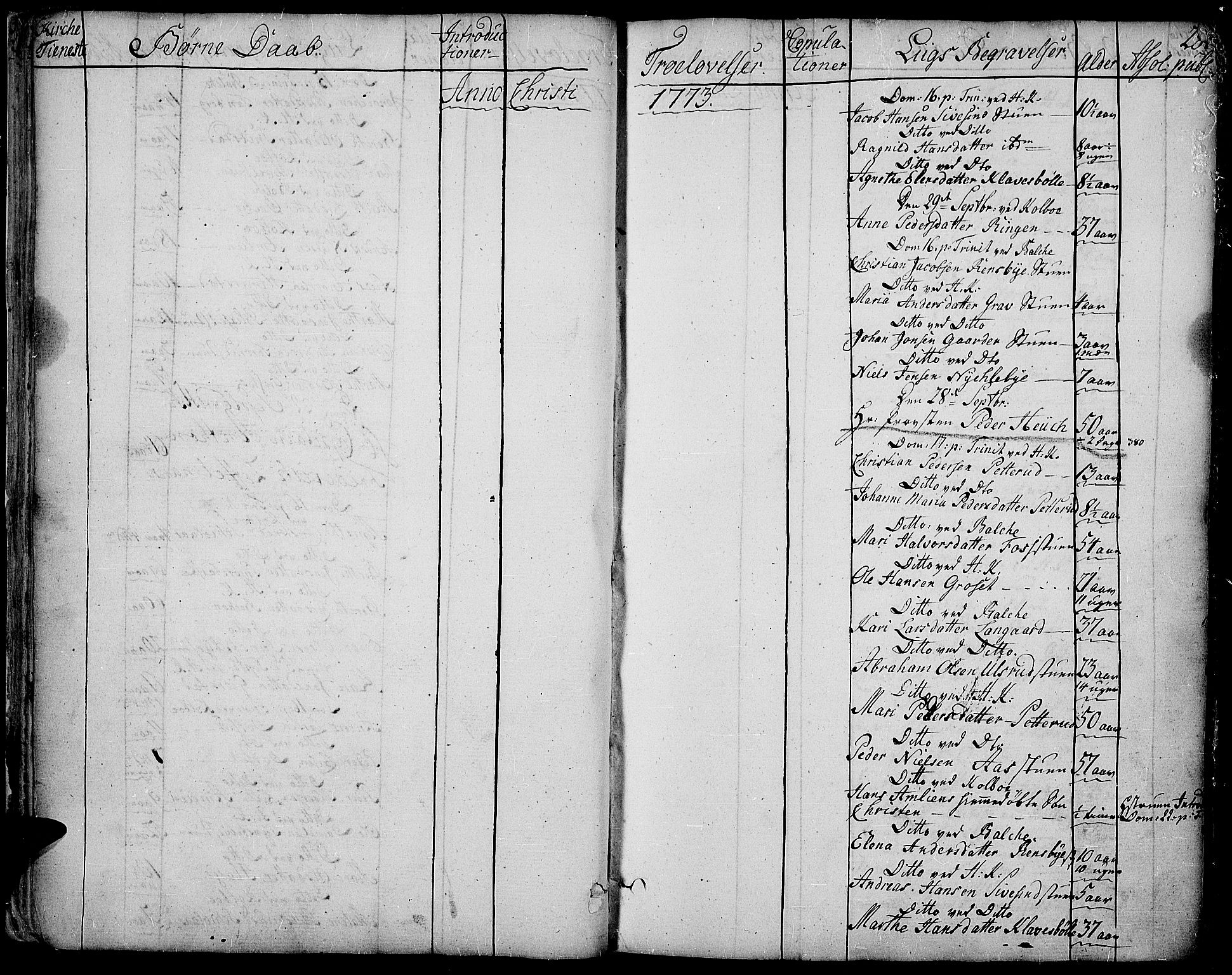 Toten prestekontor, AV/SAH-PREST-102/H/Ha/Haa/L0006: Parish register (official) no. 6, 1773-1793, p. 28