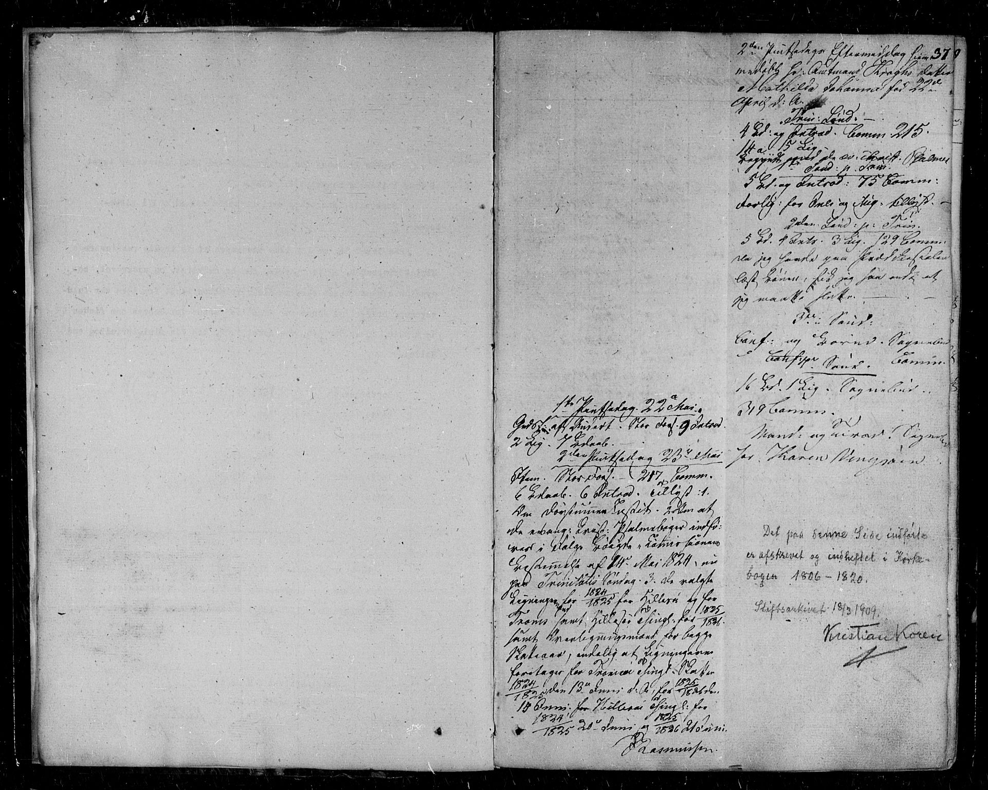 Tromsø sokneprestkontor/stiftsprosti/domprosti, SATØ/S-1343/G/Ga/L0008kirke: Parish register (official) no. 8, 1829-1837, p. 37