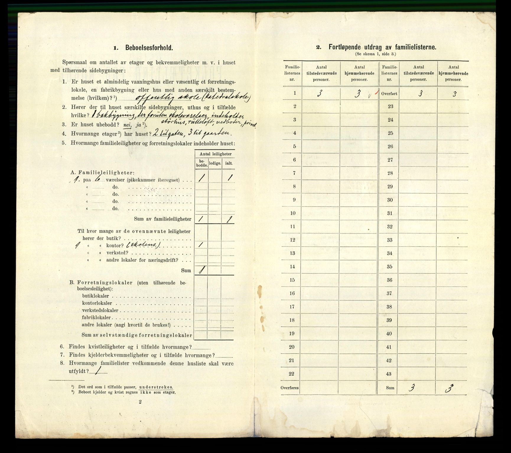 RA, 1910 census for Trondheim, 1910, p. 10842