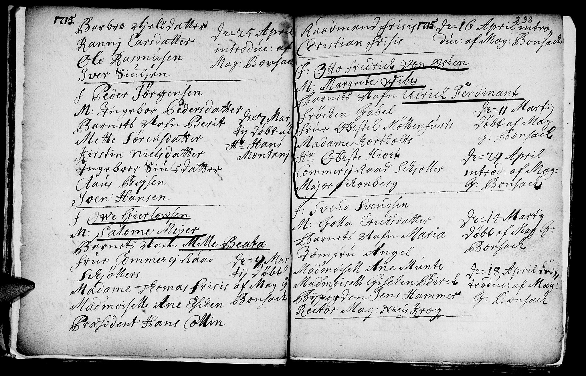 Ministerialprotokoller, klokkerbøker og fødselsregistre - Sør-Trøndelag, AV/SAT-A-1456/601/L0035: Parish register (official) no. 601A03, 1713-1728, p. 238a