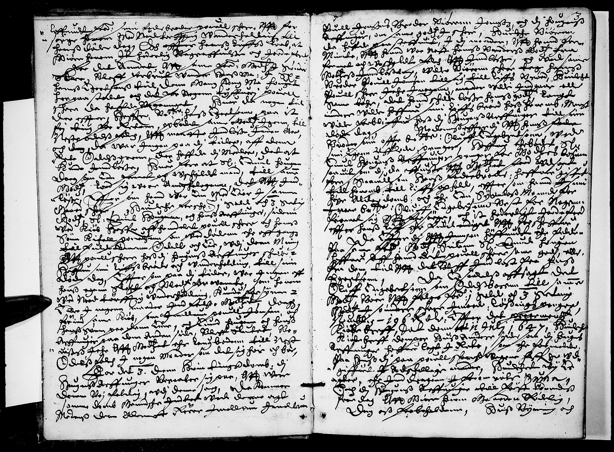 Eiker, Modum og Sigdal sorenskriveri, SAKO/A-123/F/Fa/Faa/L0031: Tingbok, 1665, p. 3
