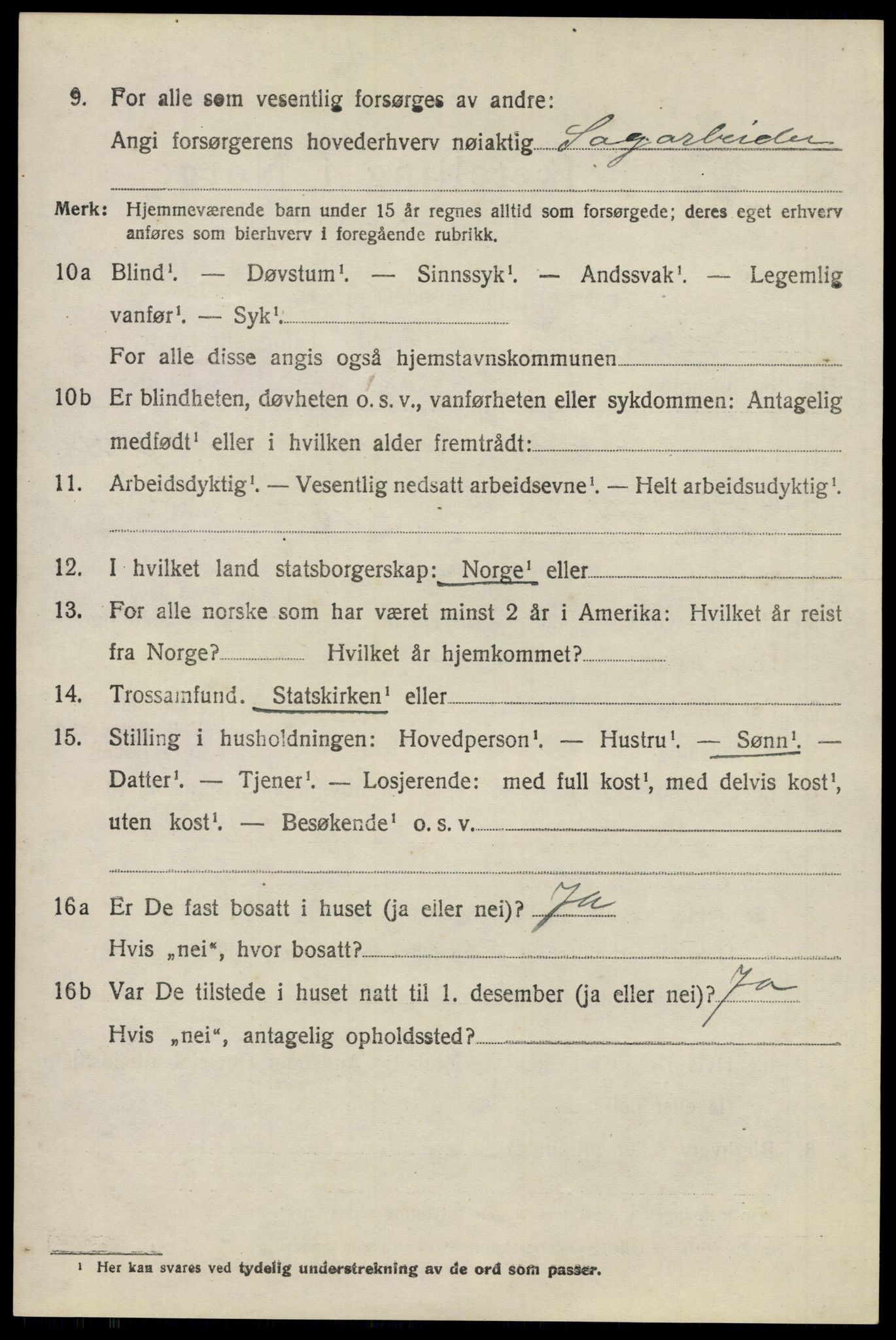 SAO, 1920 census for Eidsvoll, 1920, p. 8842