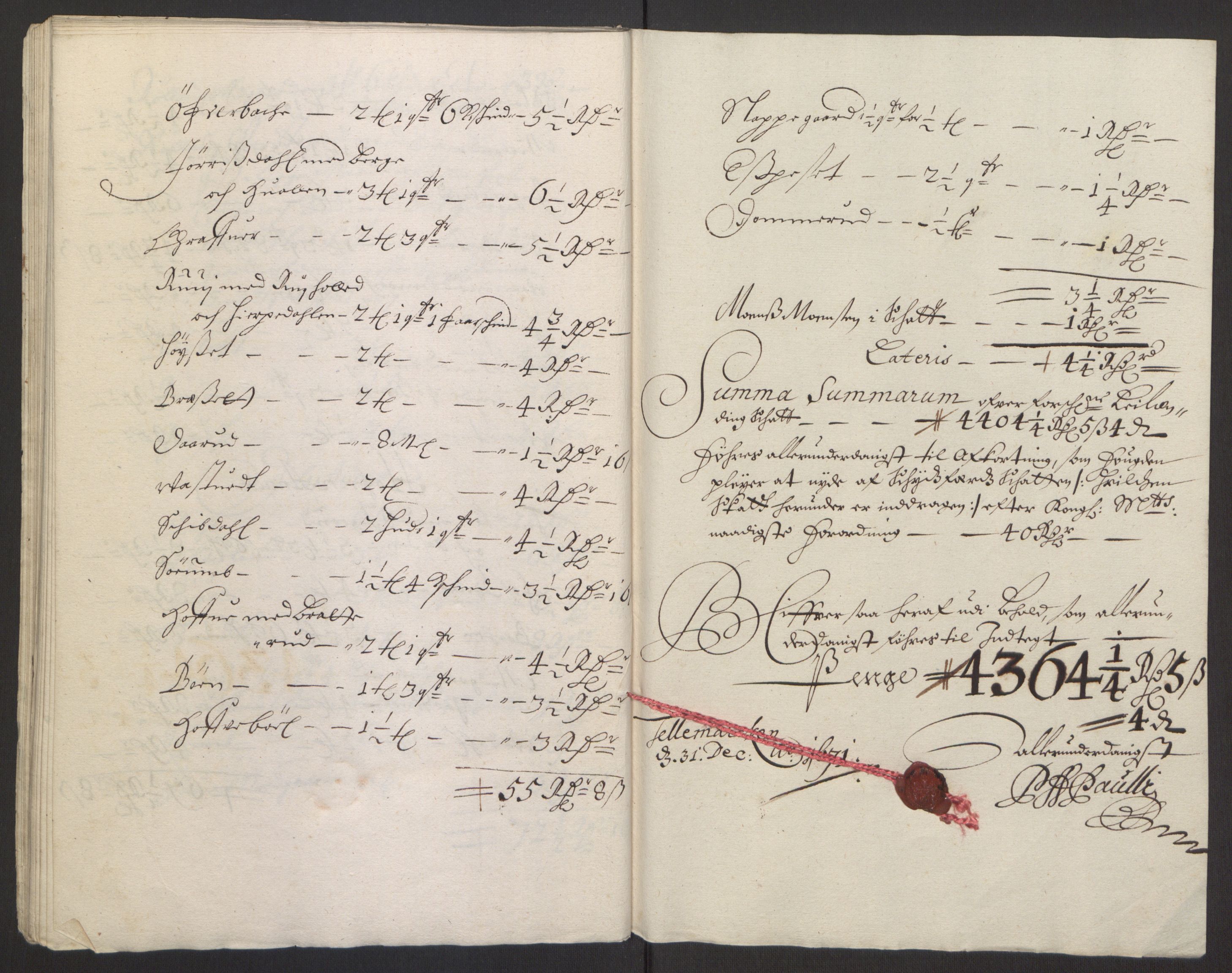 Rentekammeret inntil 1814, Reviderte regnskaper, Fogderegnskap, AV/RA-EA-4092/R35/L2060: Fogderegnskap Øvre og Nedre Telemark, 1671-1672, p. 39