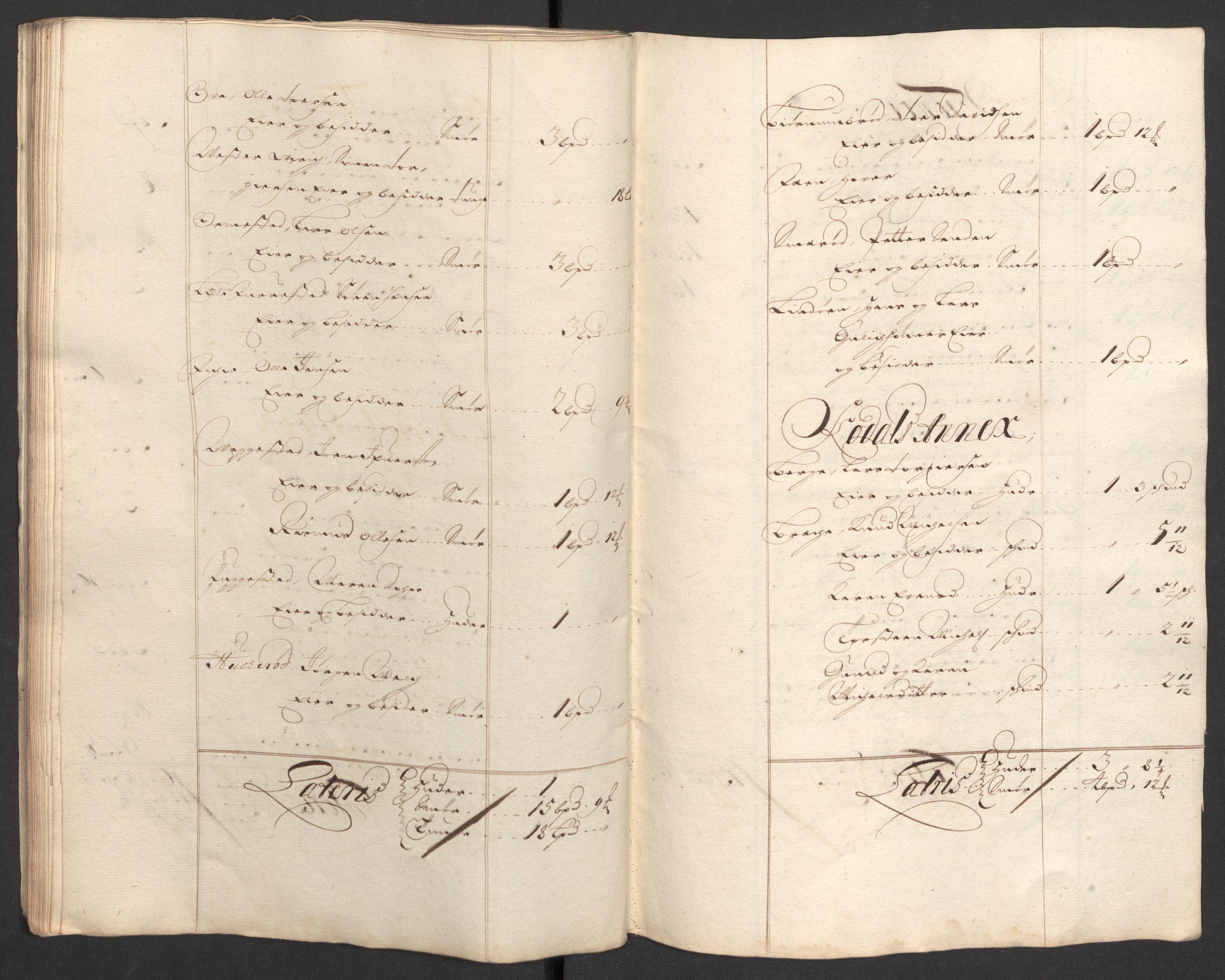 Rentekammeret inntil 1814, Reviderte regnskaper, Fogderegnskap, AV/RA-EA-4092/R33/L1976: Fogderegnskap Larvik grevskap, 1698-1701, p. 73