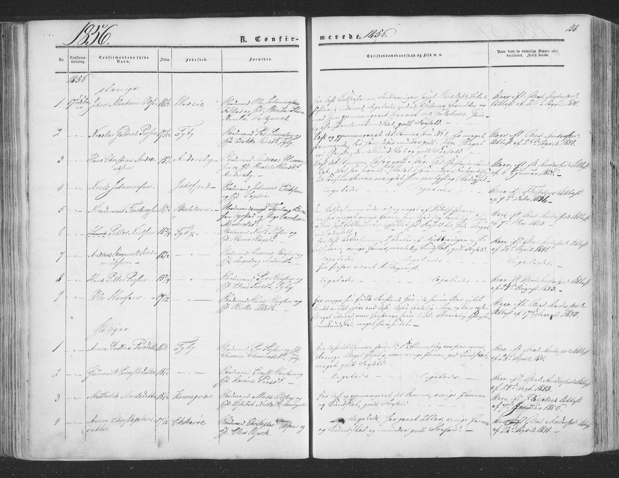 Vadsø sokneprestkontor, SATØ/S-1325/H/Ha/L0004kirke: Parish register (official) no. 4, 1854-1880, p. 158