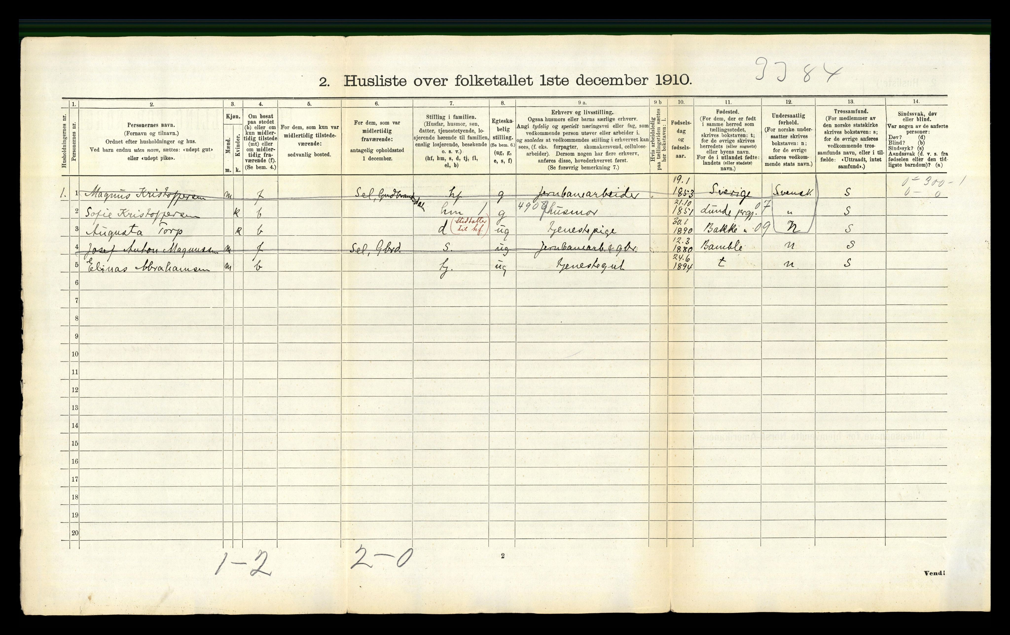 RA, 1910 census for Mo, 1910, p. 164