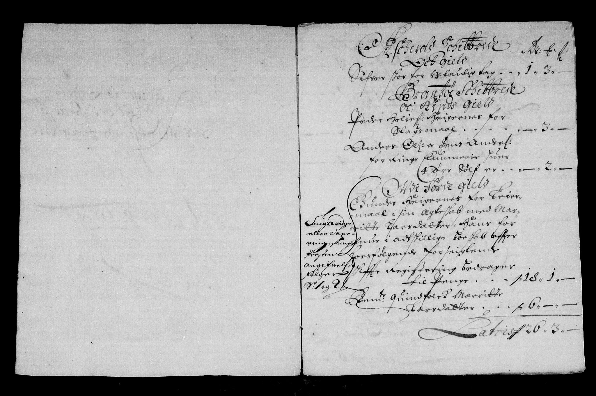 Rentekammeret inntil 1814, Reviderte regnskaper, Stiftamtstueregnskaper, Bergen stiftamt, AV/RA-EA-6043/R/Rc/L0077: Bergen stiftamt, 1685