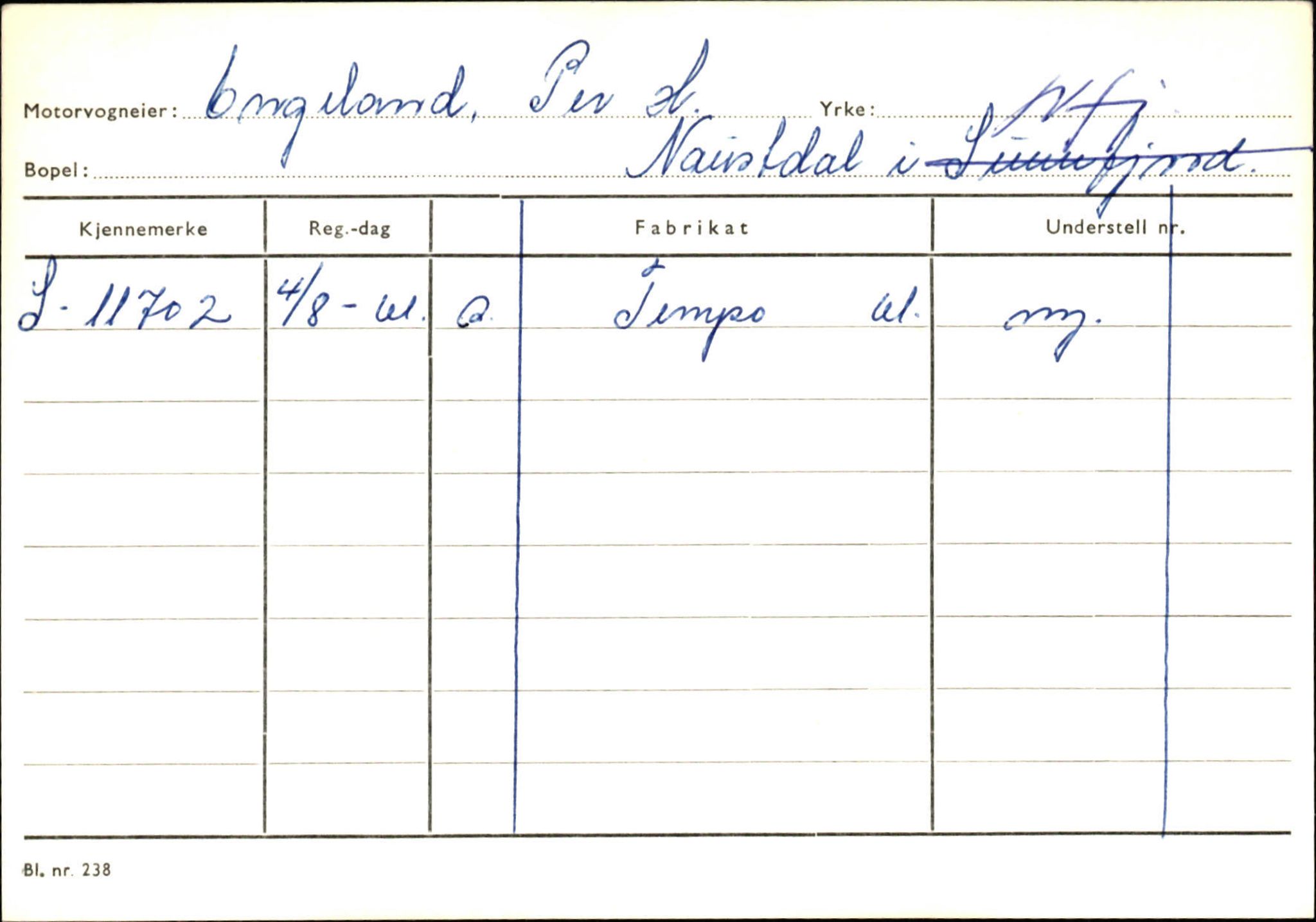 Statens vegvesen, Sogn og Fjordane vegkontor, AV/SAB-A-5301/4/F/L0129: Eigarregistrer Eid A-S, 1945-1975, p. 442