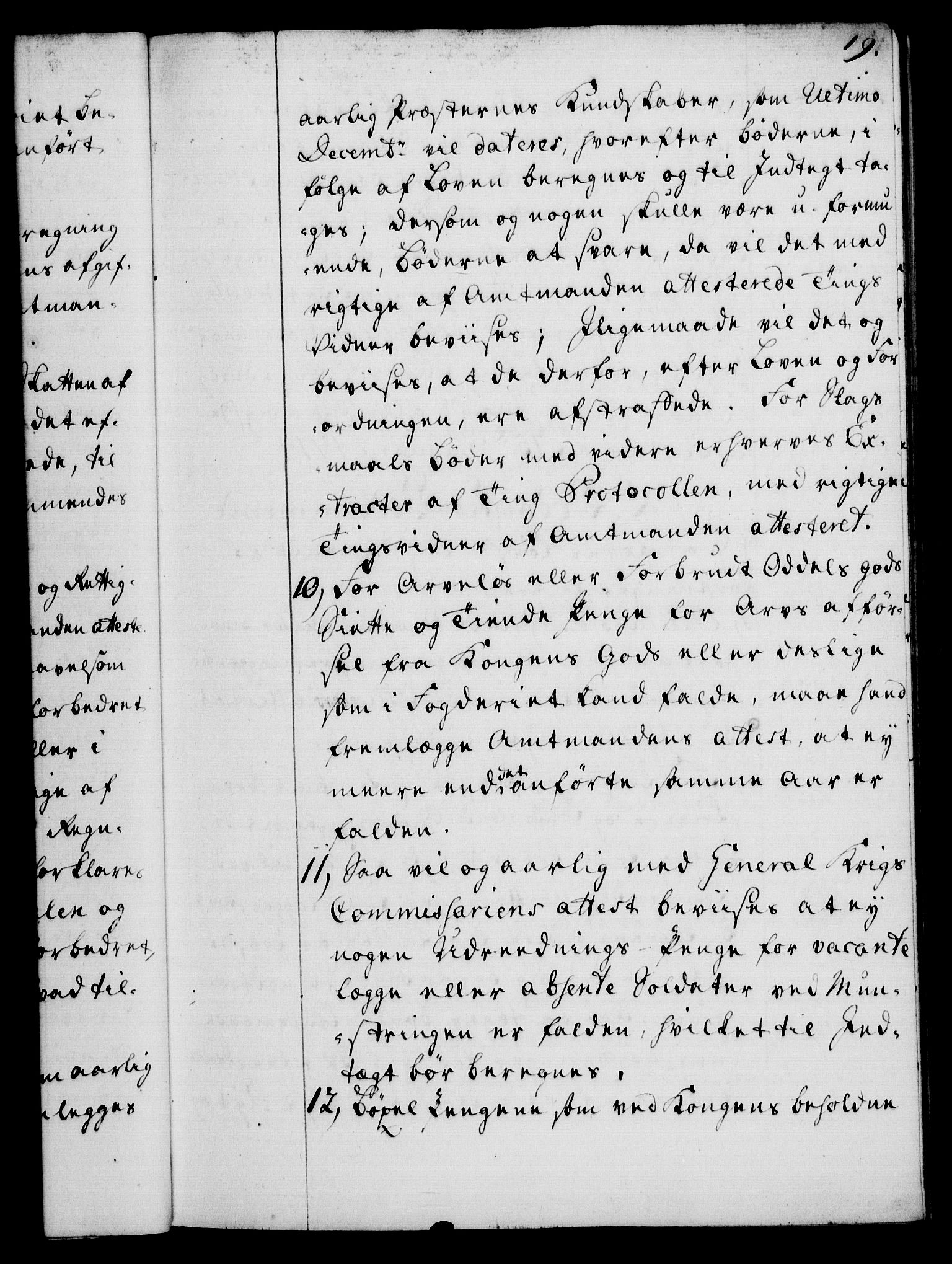 Rentekammeret, Kammerkanselliet, RA/EA-3111/G/Gg/Ggi/L0003: Norsk instruksjonsprotokoll med register (merket RK 53.36), 1751-1775, p. 19