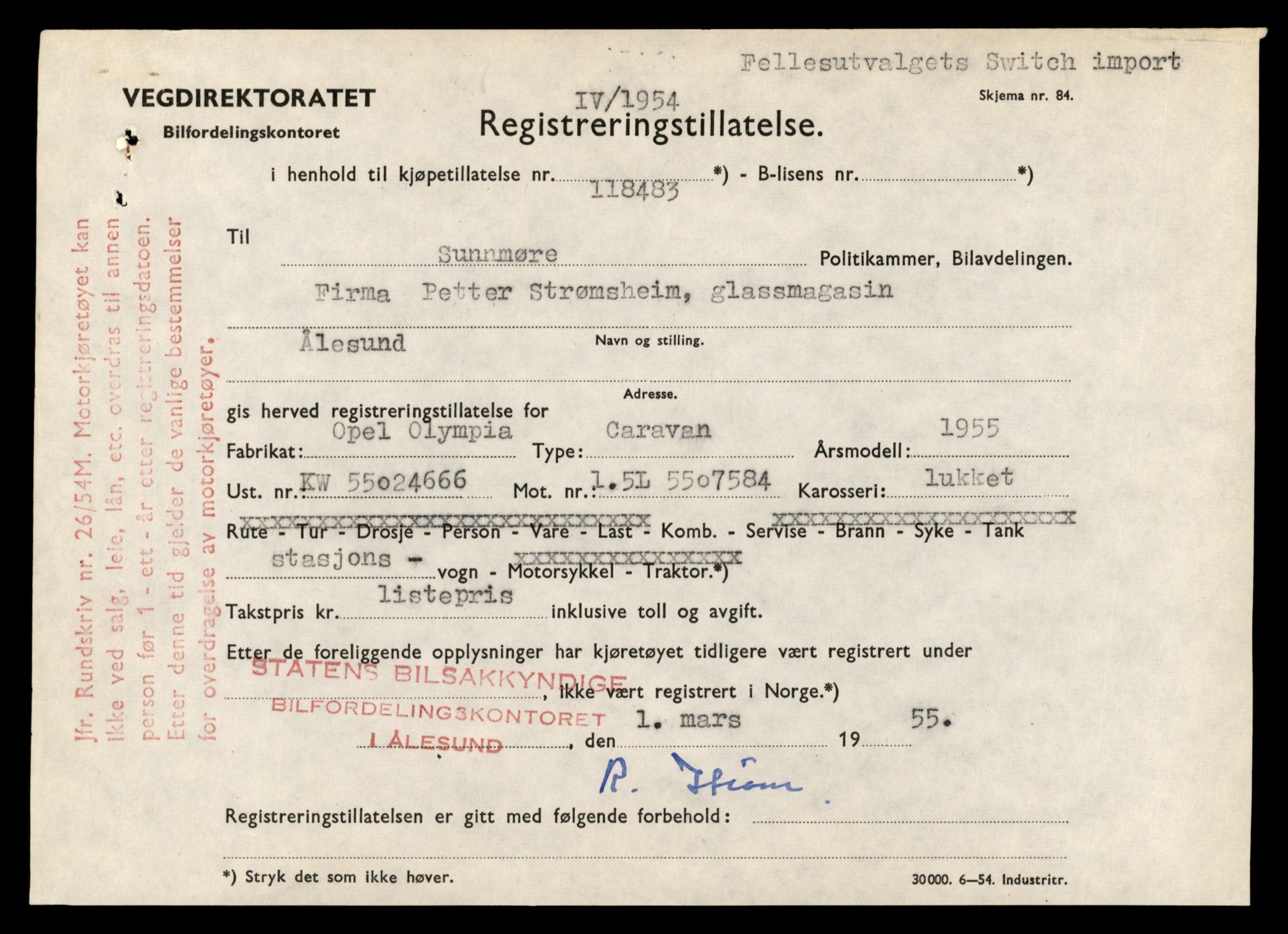 Møre og Romsdal vegkontor - Ålesund trafikkstasjon, AV/SAT-A-4099/F/Fe/L0048: Registreringskort for kjøretøy T 14721 - T 14863, 1927-1998, p. 17