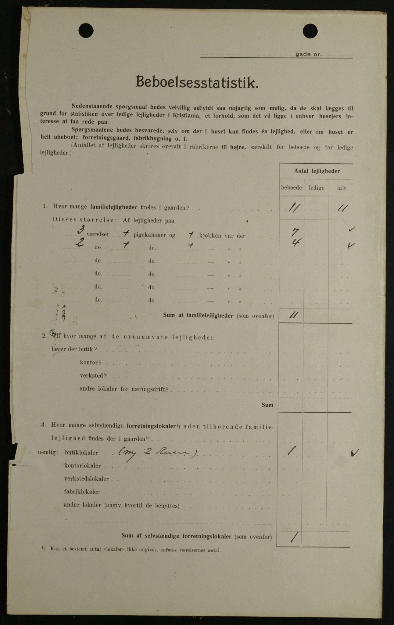 OBA, Municipal Census 1908 for Kristiania, 1908, p. 52992