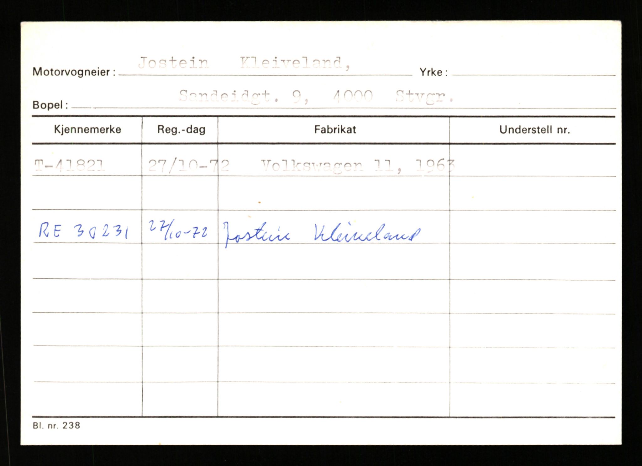 Stavanger trafikkstasjon, SAST/A-101942/0/G/L0006: Registreringsnummer: 34250 - 49007, 1930-1971, p. 2041