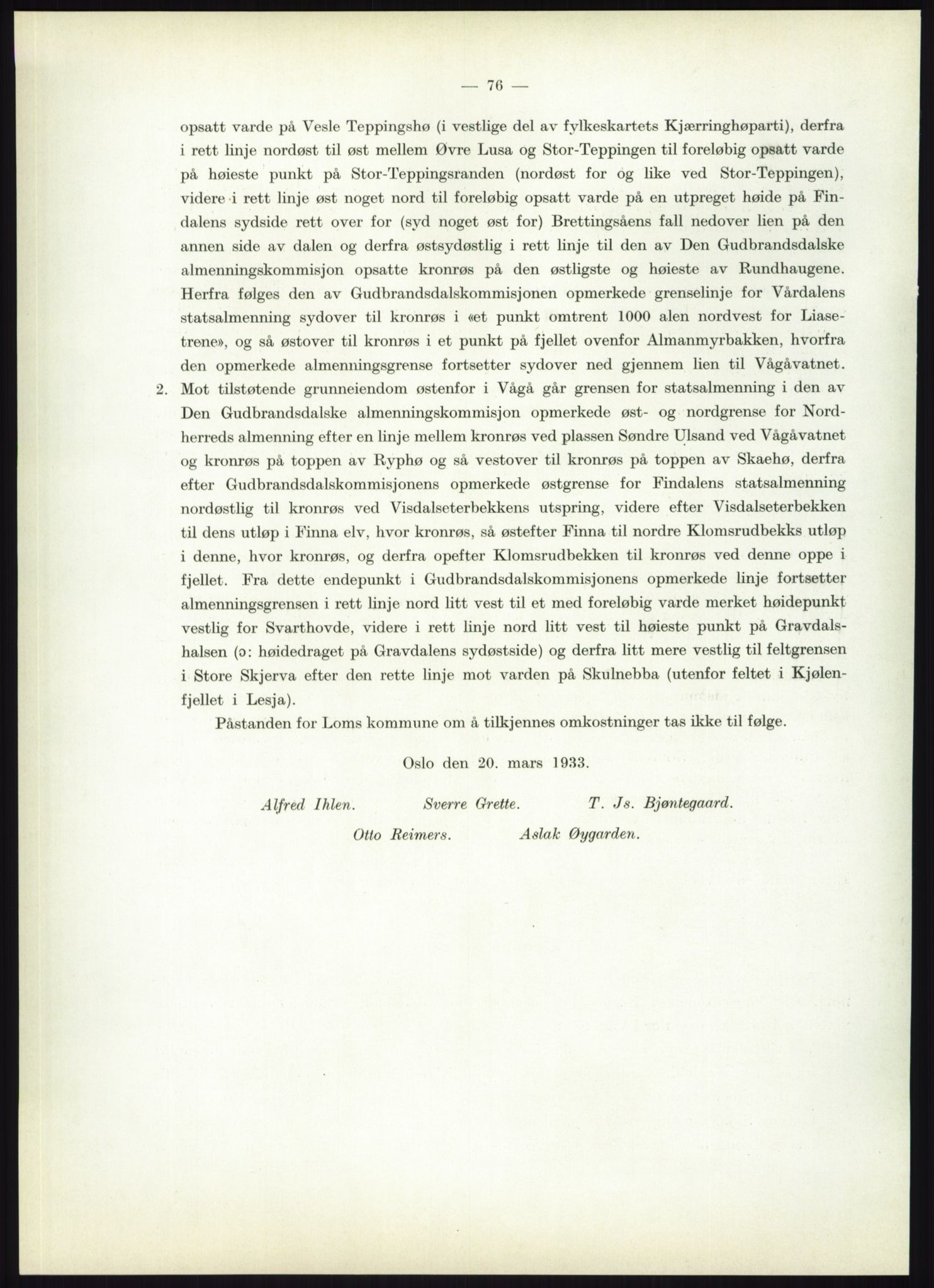 Høyfjellskommisjonen, AV/RA-S-1546/X/Xa/L0001: Nr. 1-33, 1909-1953, p. 5623