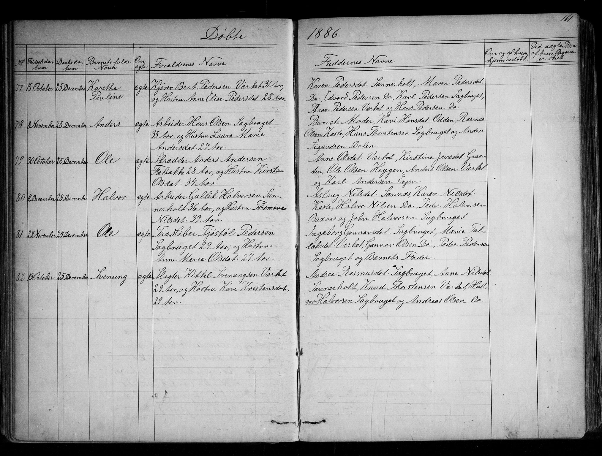 Holla kirkebøker, SAKO/A-272/G/Ga/L0004: Parish register (copy) no. I 4, 1867-1890, p. 161