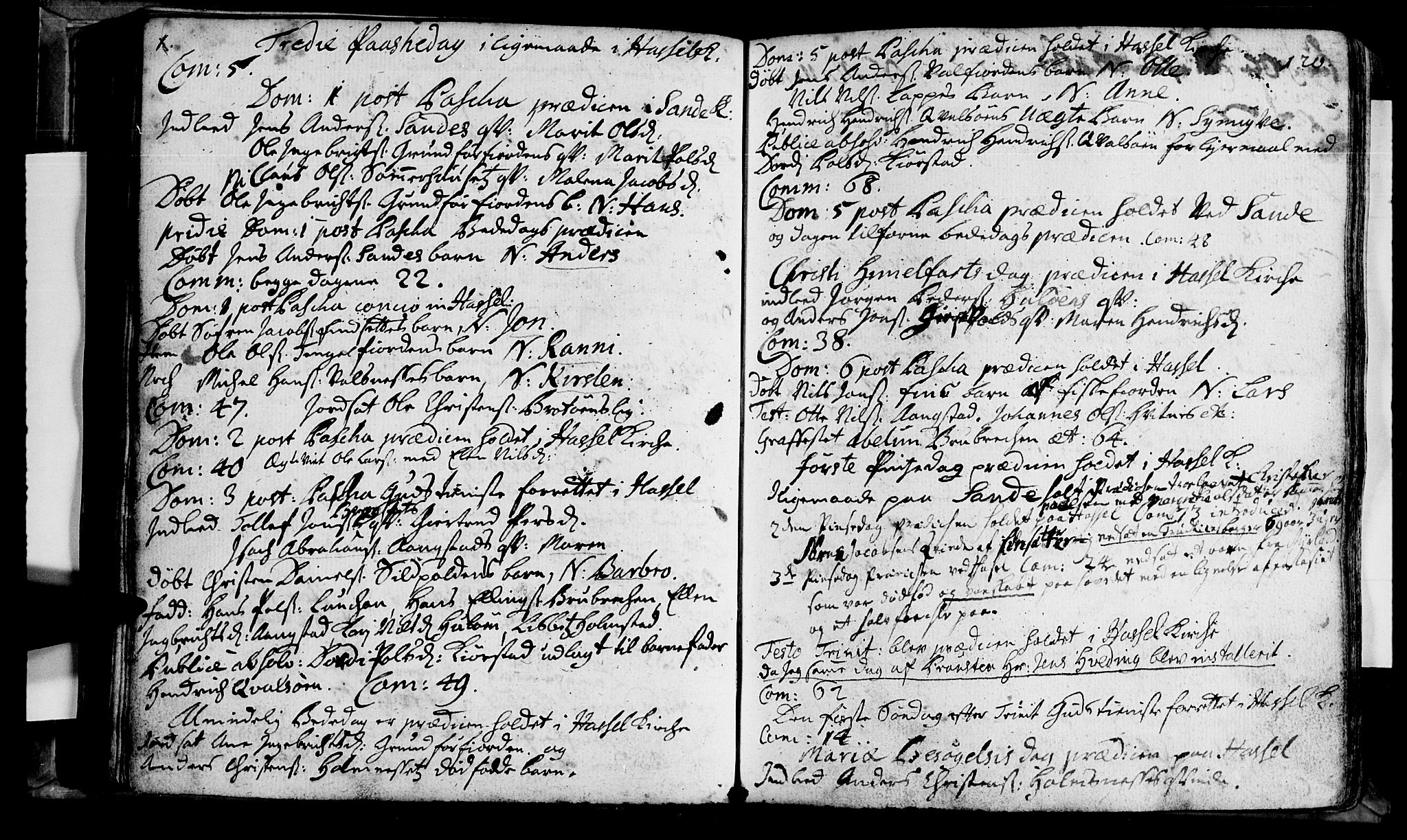 Ministerialprotokoller, klokkerbøker og fødselsregistre - Nordland, SAT/A-1459/888/L1231: Parish register (official) no. 888A01 /1, 1693-1738, p. 120