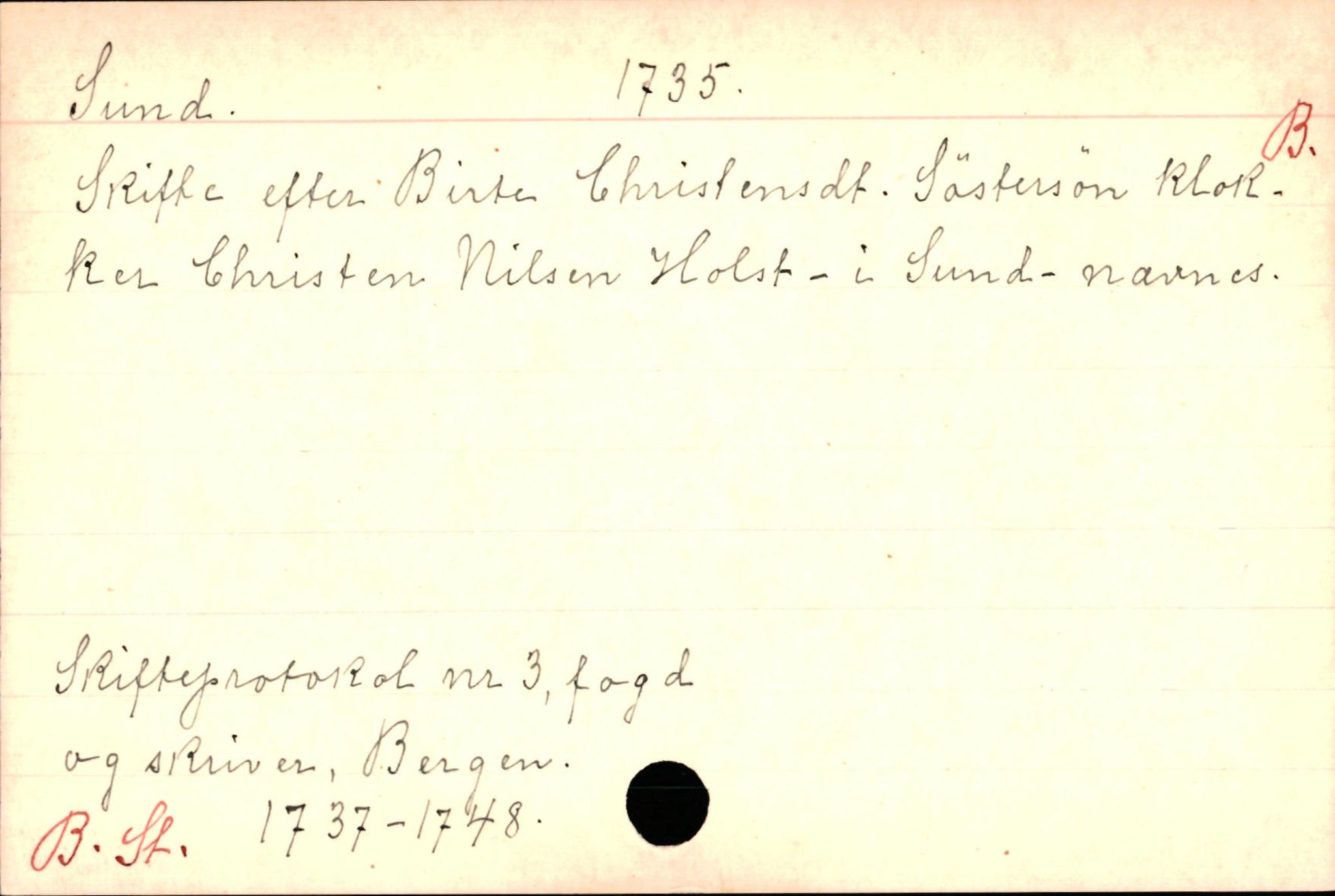 Haugen, Johannes - lærer, AV/SAB-SAB/PA-0036/01/L0001: Om klokkere og lærere, 1521-1904, p. 3051