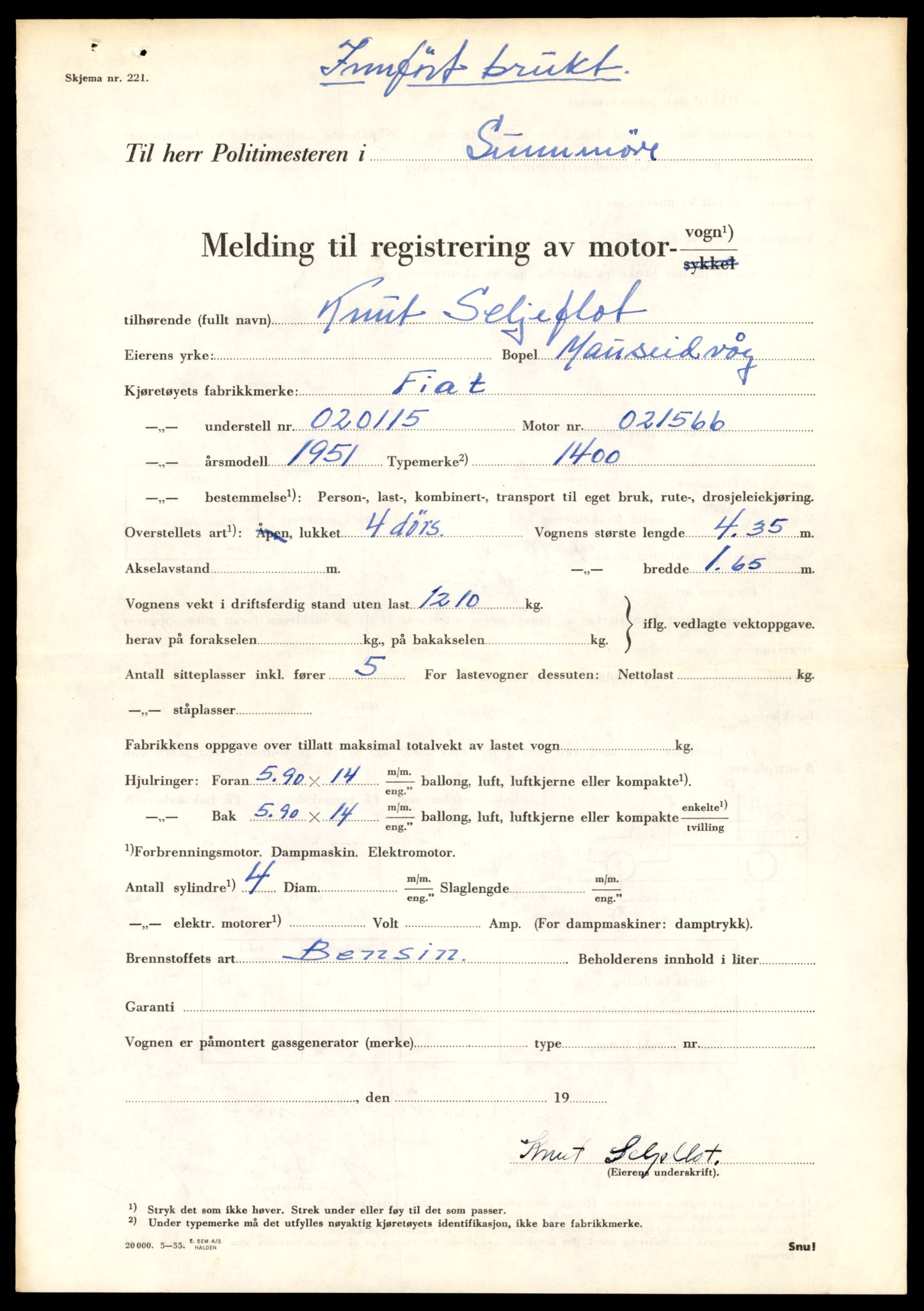 Møre og Romsdal vegkontor - Ålesund trafikkstasjon, AV/SAT-A-4099/F/Fe/L0049: Registreringskort for kjøretøy T 14864 - T 18613, 1927-1998, p. 2375