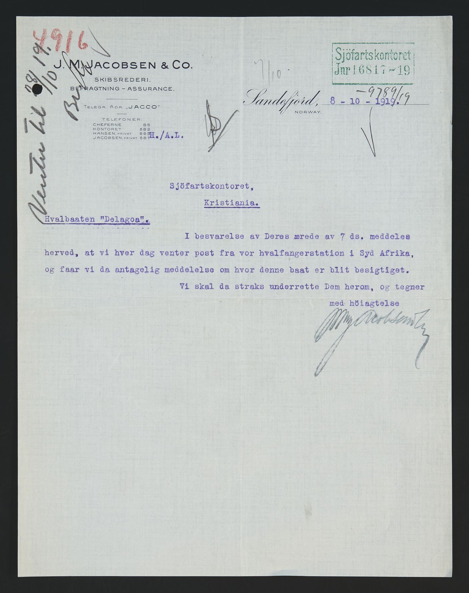 Sjøfartsdirektoratet med forløpere, skipsmapper slettede skip, AV/RA-S-4998/F/Fa/L0235: --, 1847-1930, p. 586
