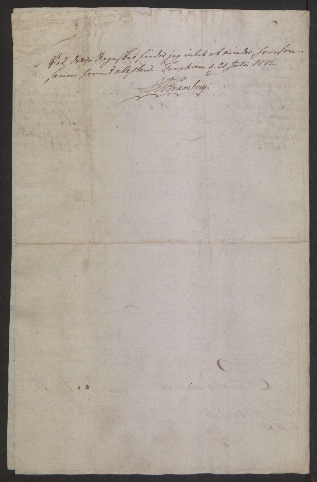 Rentekammeret inntil 1814, Reviderte regnskaper, Byregnskaper, AV/RA-EA-4066/R/Rq/L0487/0004: [Q1] Kontribusjonsregnskap / Ekstraskatt, 1762-1772, p. 199