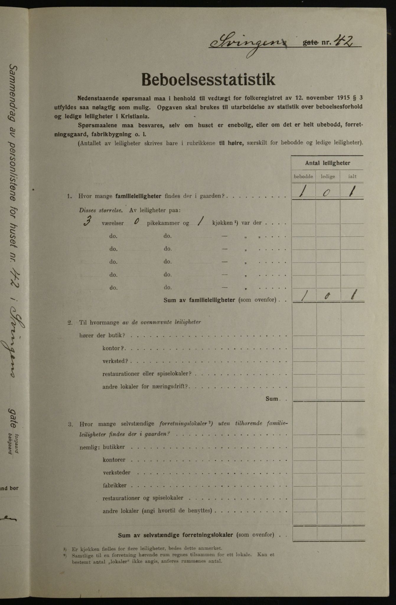 OBA, Municipal Census 1923 for Kristiania, 1923, p. 117633