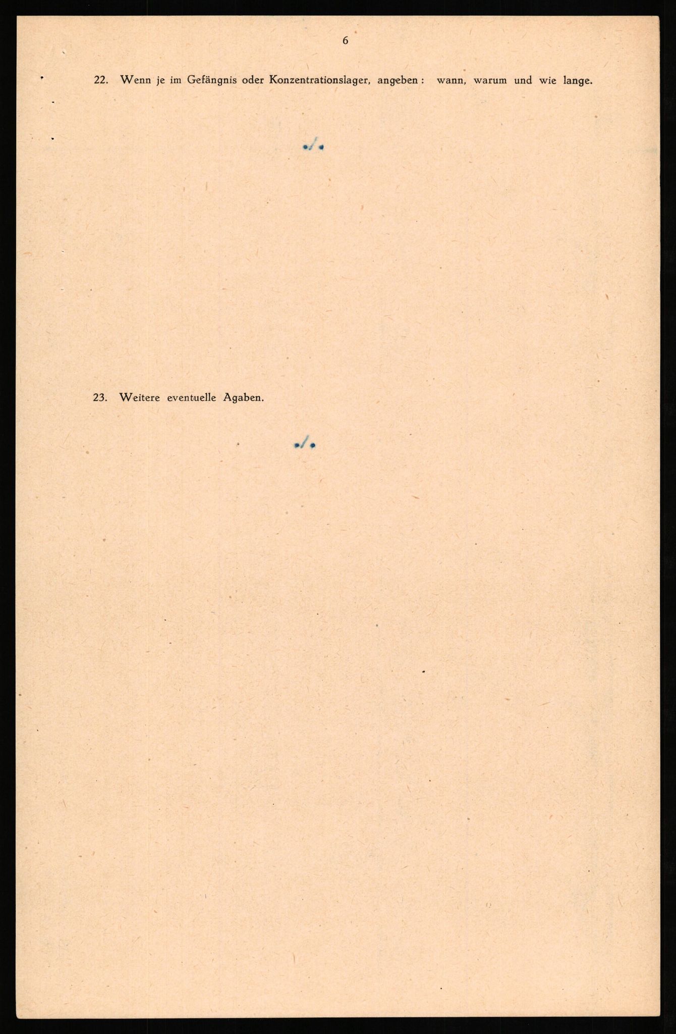 Forsvaret, Forsvarets overkommando II, AV/RA-RAFA-3915/D/Db/L0025: CI Questionaires. Tyske okkupasjonsstyrker i Norge. Tyskere., 1945-1946, p. 342