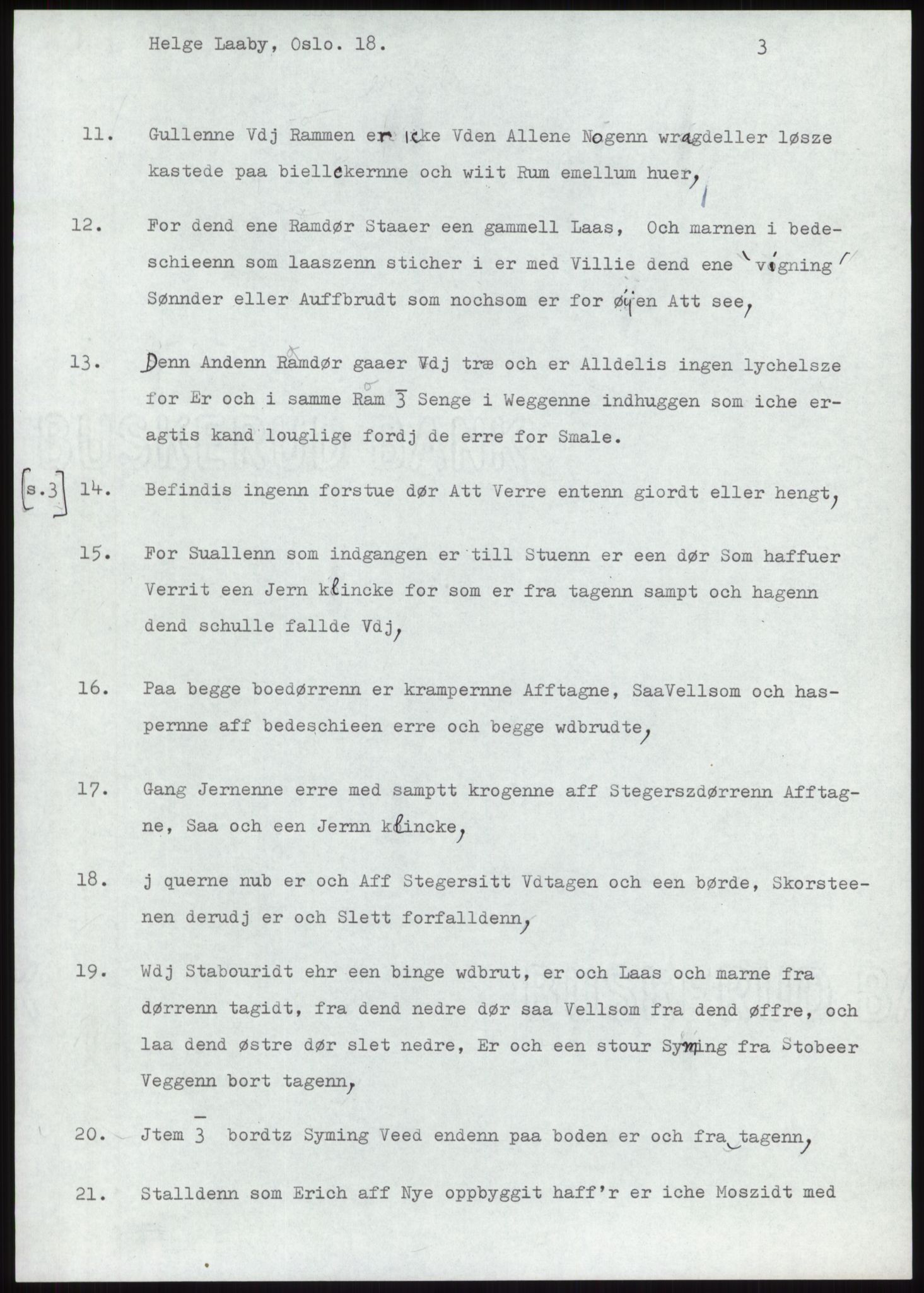 Samlinger til kildeutgivelse, Diplomavskriftsamlingen, AV/RA-EA-4053/H/Ha, p. 537