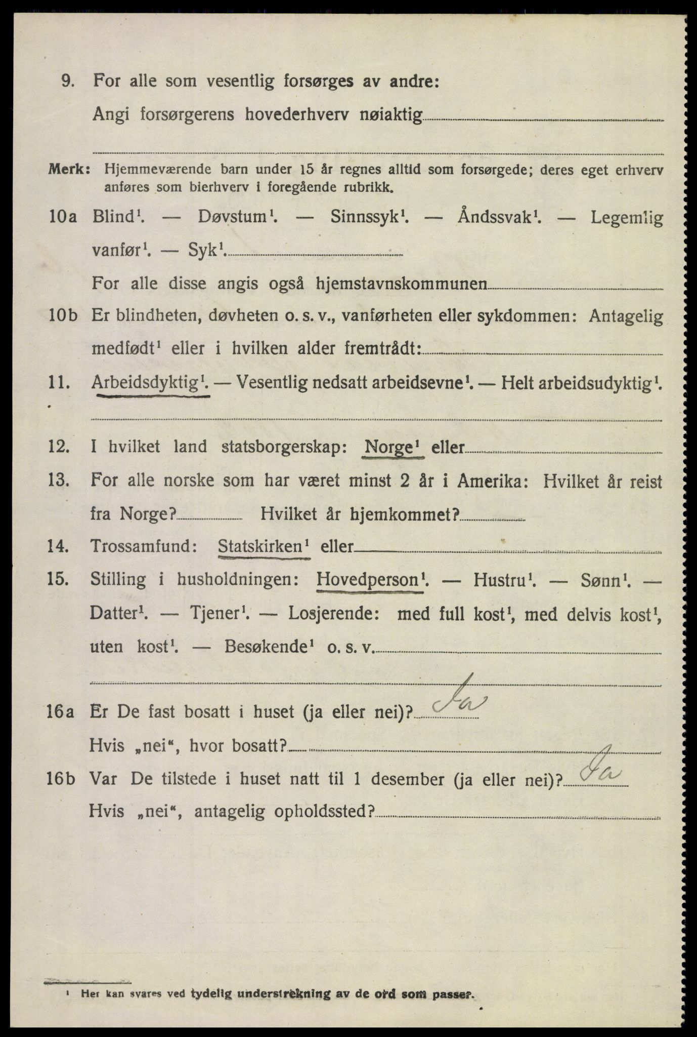 SAKO, 1920 census for Borre, 1920, p. 2627