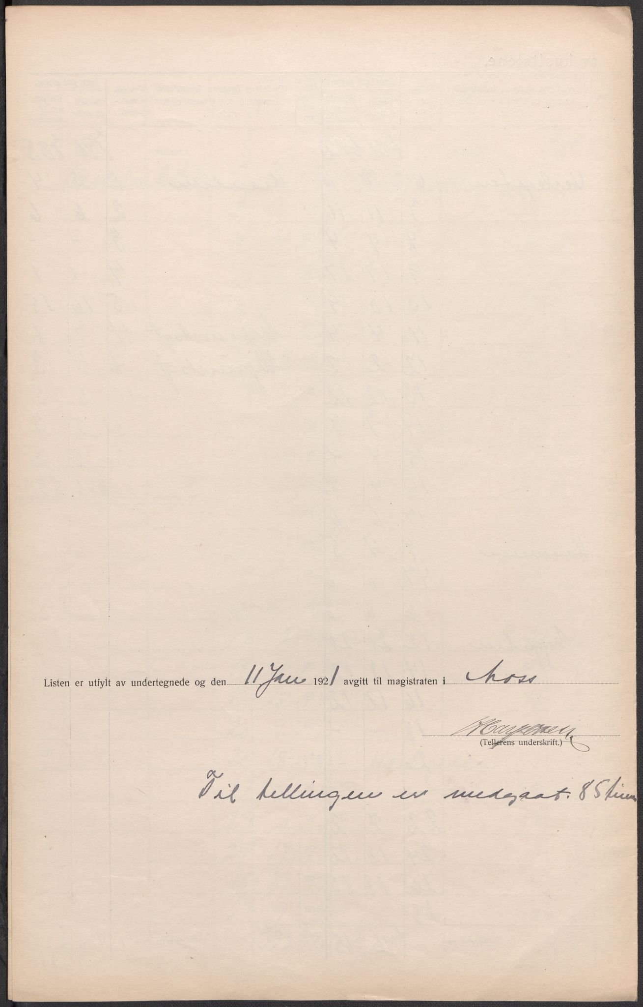 SAO, 1920 census for Moss, 1920, p. 32