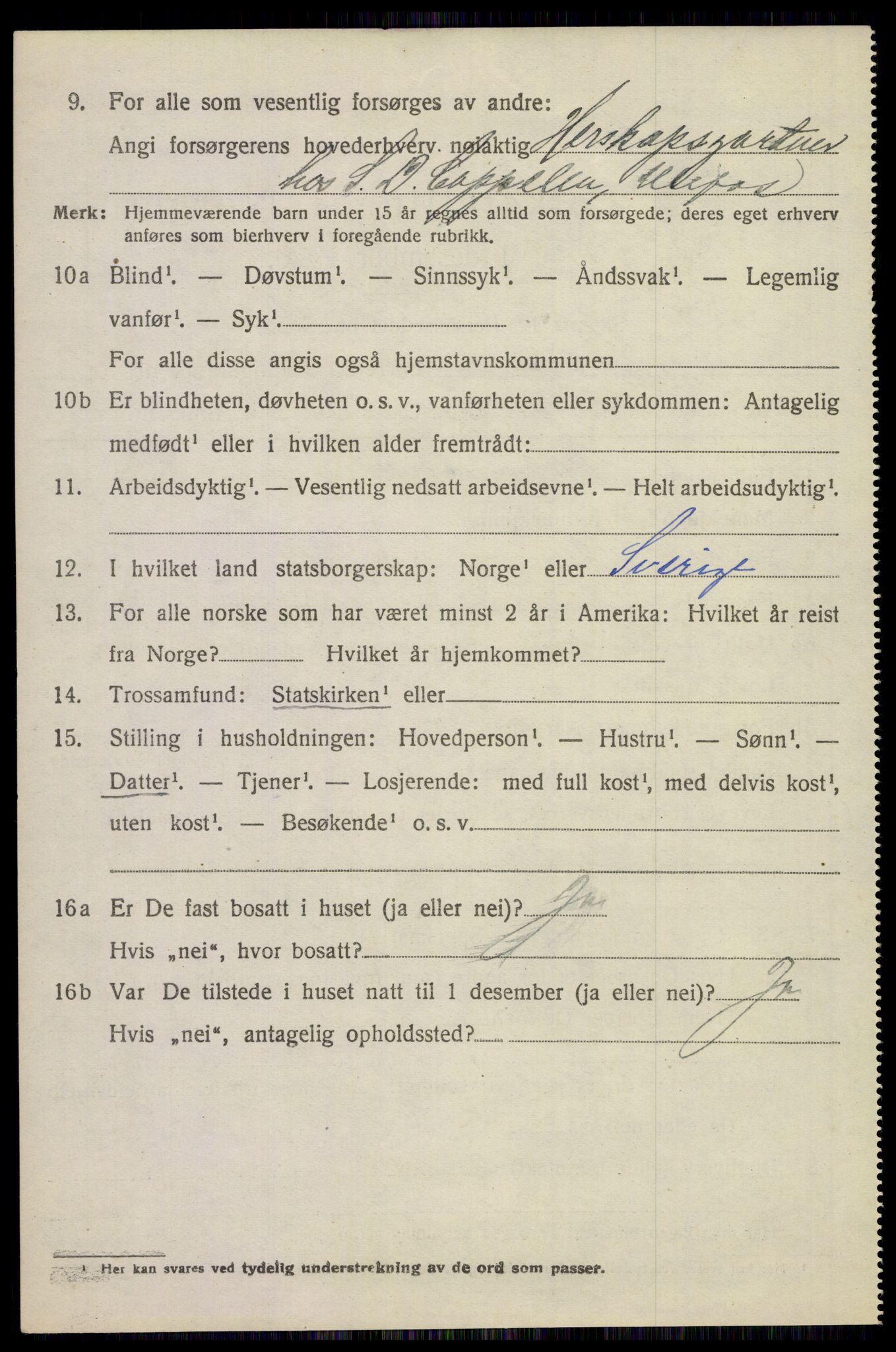 SAKO, 1920 census for Holla, 1920, p. 4066