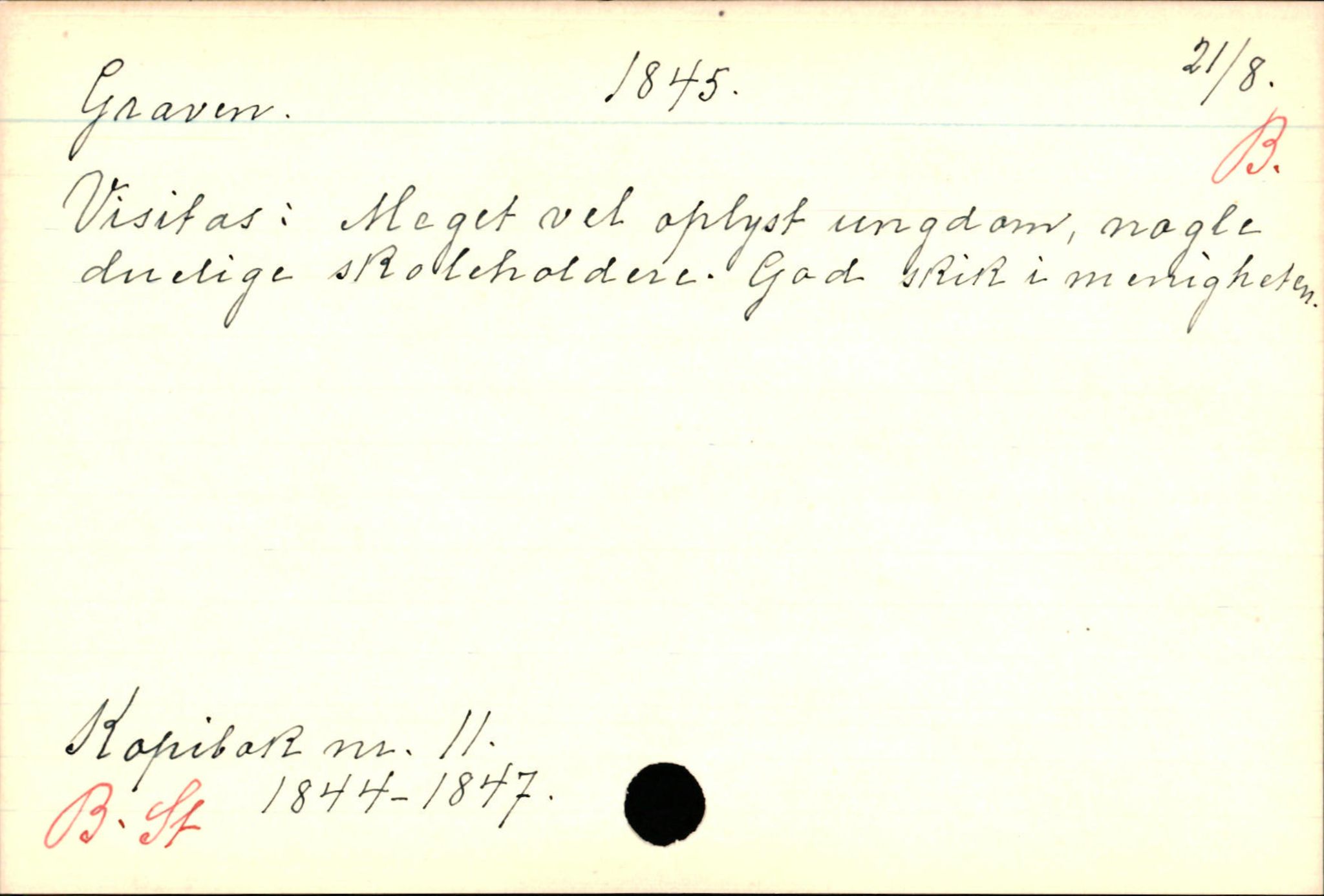 Haugen, Johannes - lærer, AV/SAB-SAB/PA-0036/01/L0001: Om klokkere og lærere, 1521-1904, p. 5577