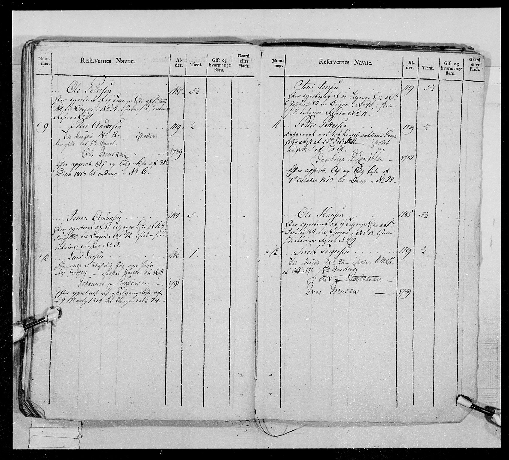 Generalitets- og kommissariatskollegiet, Det kongelige norske kommissariatskollegium, AV/RA-EA-5420/E/Eh/L0022b: Trondheimske dragonregiment, 1809-1811, p. 379