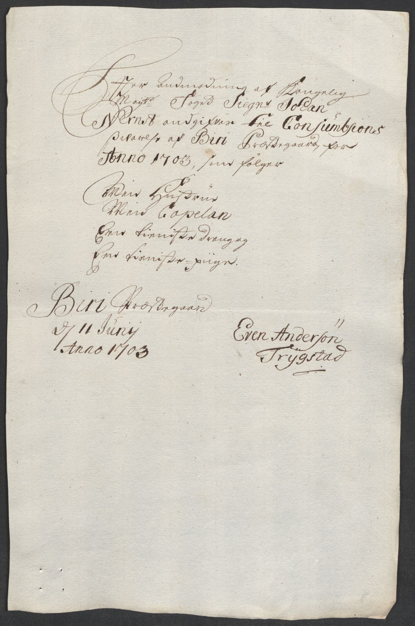 Rentekammeret inntil 1814, Reviderte regnskaper, Fogderegnskap, RA/EA-4092/R18/L1301: Fogderegnskap Hadeland, Toten og Valdres, 1703, p. 122