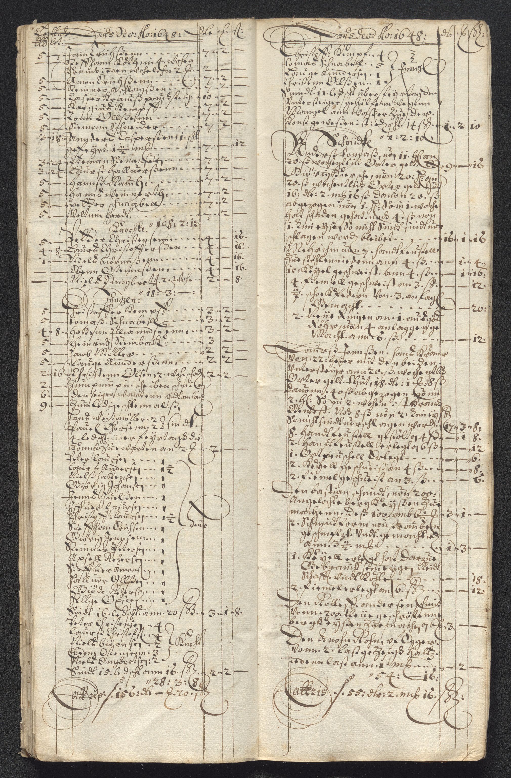 Kongsberg Sølvverk 1623-1816, AV/SAKO-EA-3135/001/D/Dc/Dcd/L0022: Utgiftsregnskap for gruver m.m., 1647-1648, p. 268