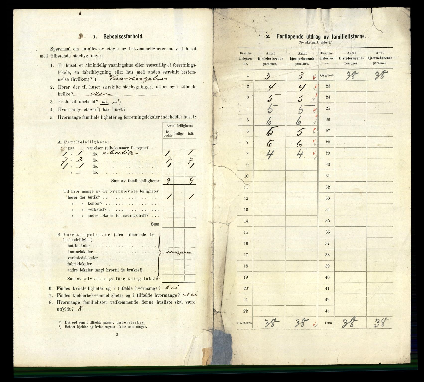 RA, 1910 census for Trondheim, 1910, p. 25932