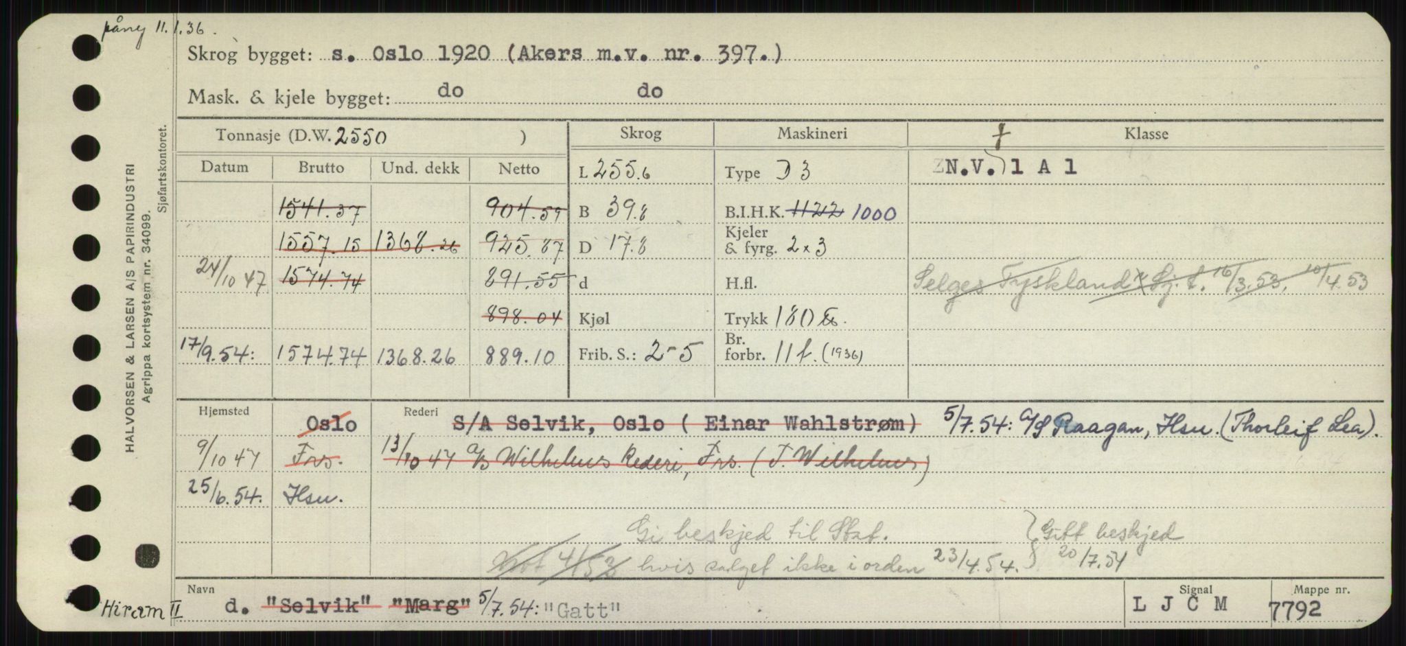 Sjøfartsdirektoratet med forløpere, Skipsmålingen, RA/S-1627/H/Hb/L0002: Fartøy, E-H, p. 199