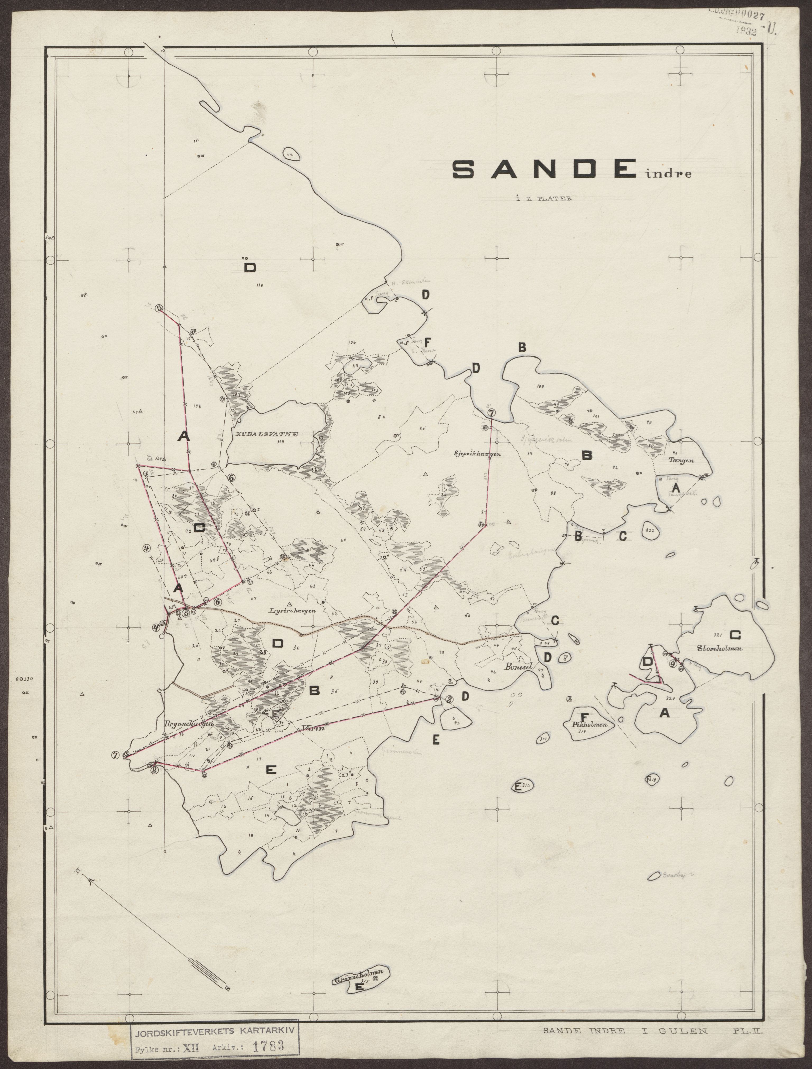 Jordskifteverkets kartarkiv, RA/S-3929/T, 1859-1988, p. 2090