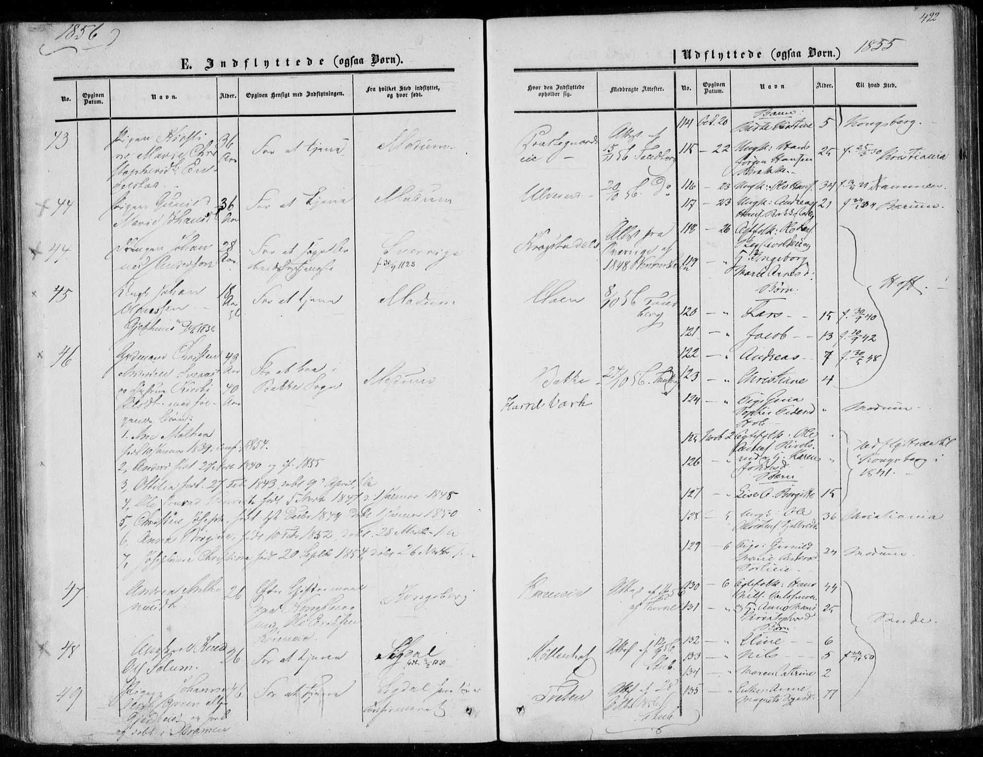 Eiker kirkebøker, AV/SAKO-A-4/F/Fa/L0015b: Parish register (official) no. I 15B, 1854-1860, p. 492