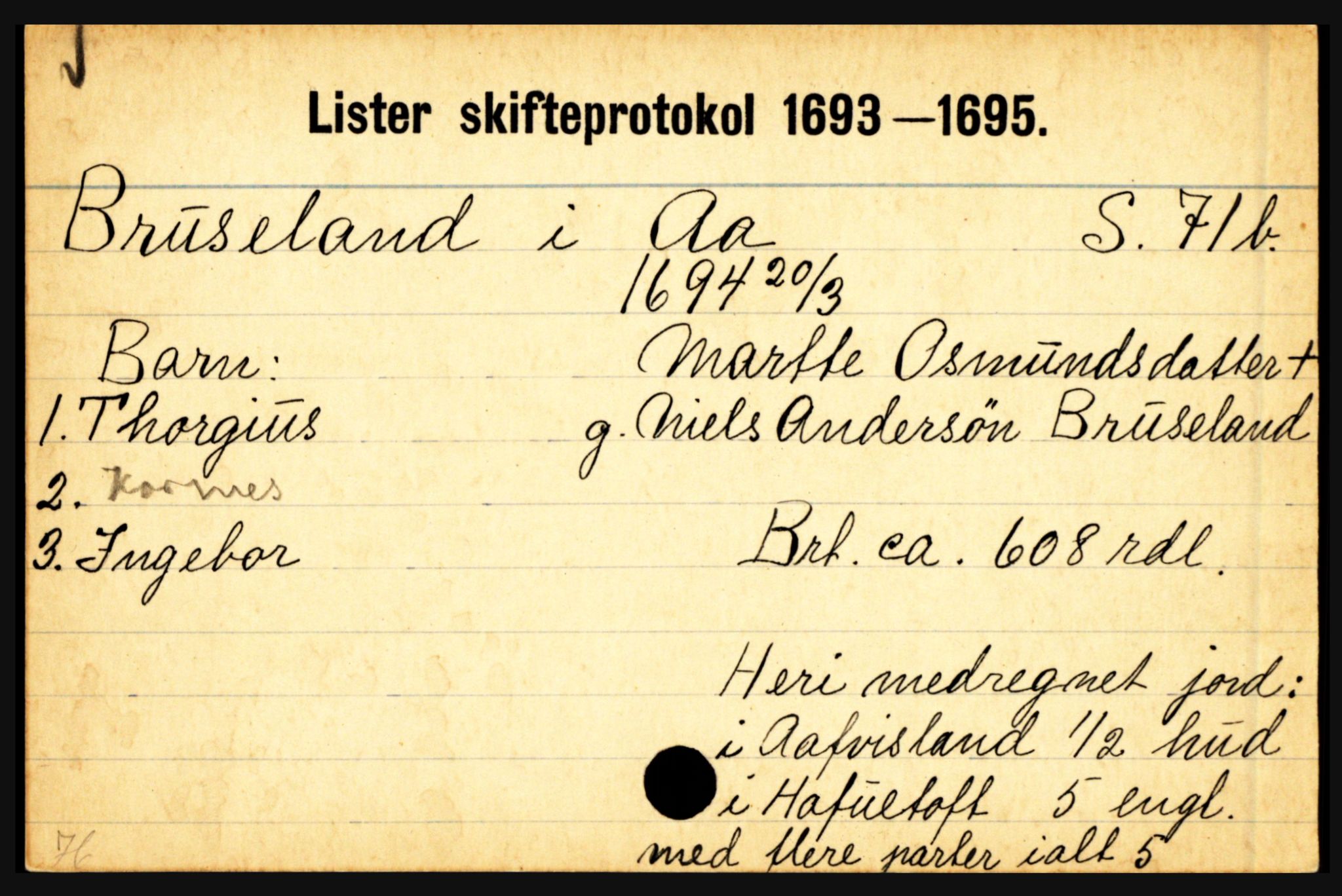 Lister sorenskriveri, AV/SAK-1221-0003/H, p. 3683