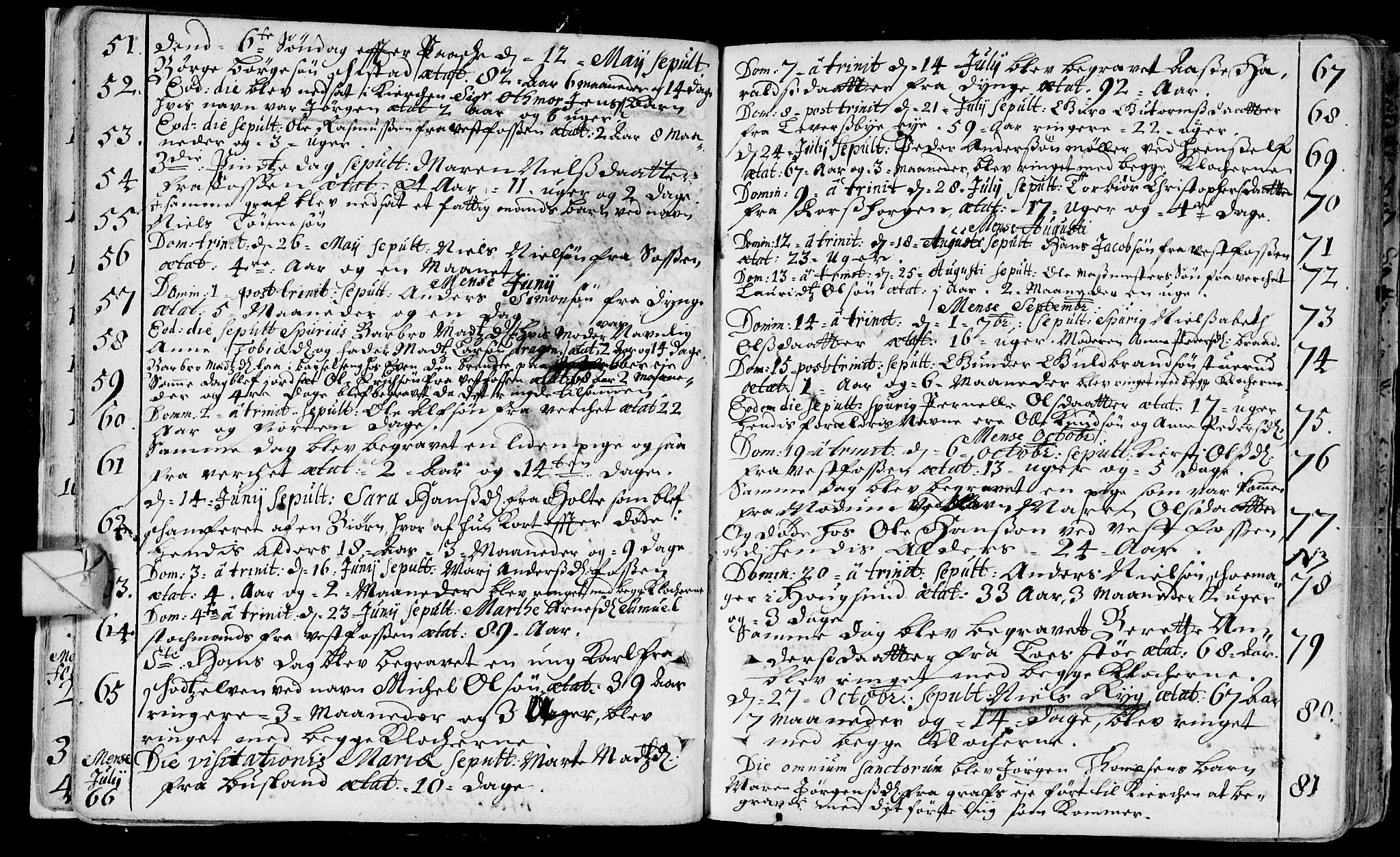 Eiker kirkebøker, AV/SAKO-A-4/F/Fa/L0006: Parish register (official) no. I 6 /1, 1705-1733