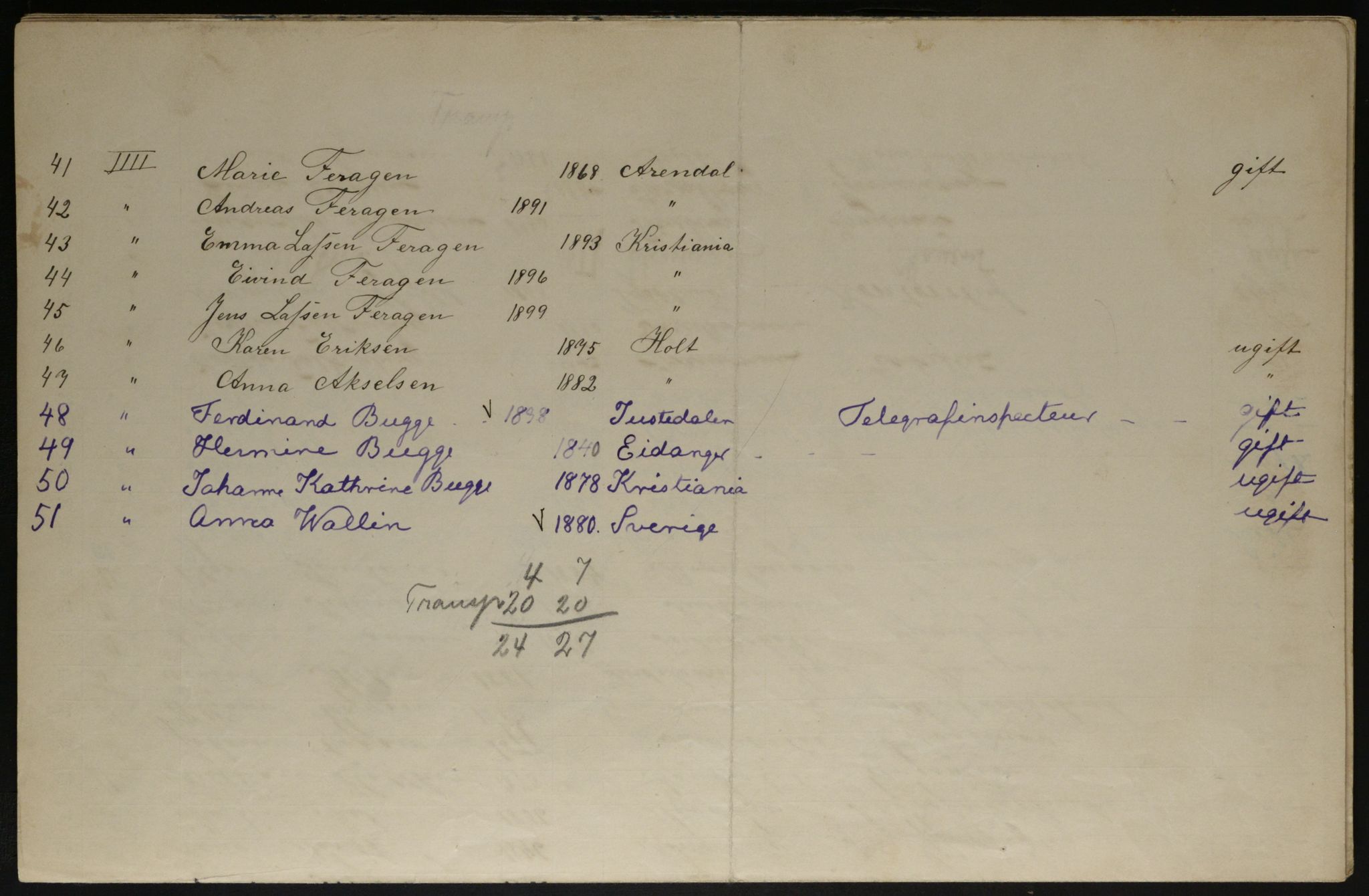 OBA, Municipal Census 1901 for Kristiania, 1901, p. 4355