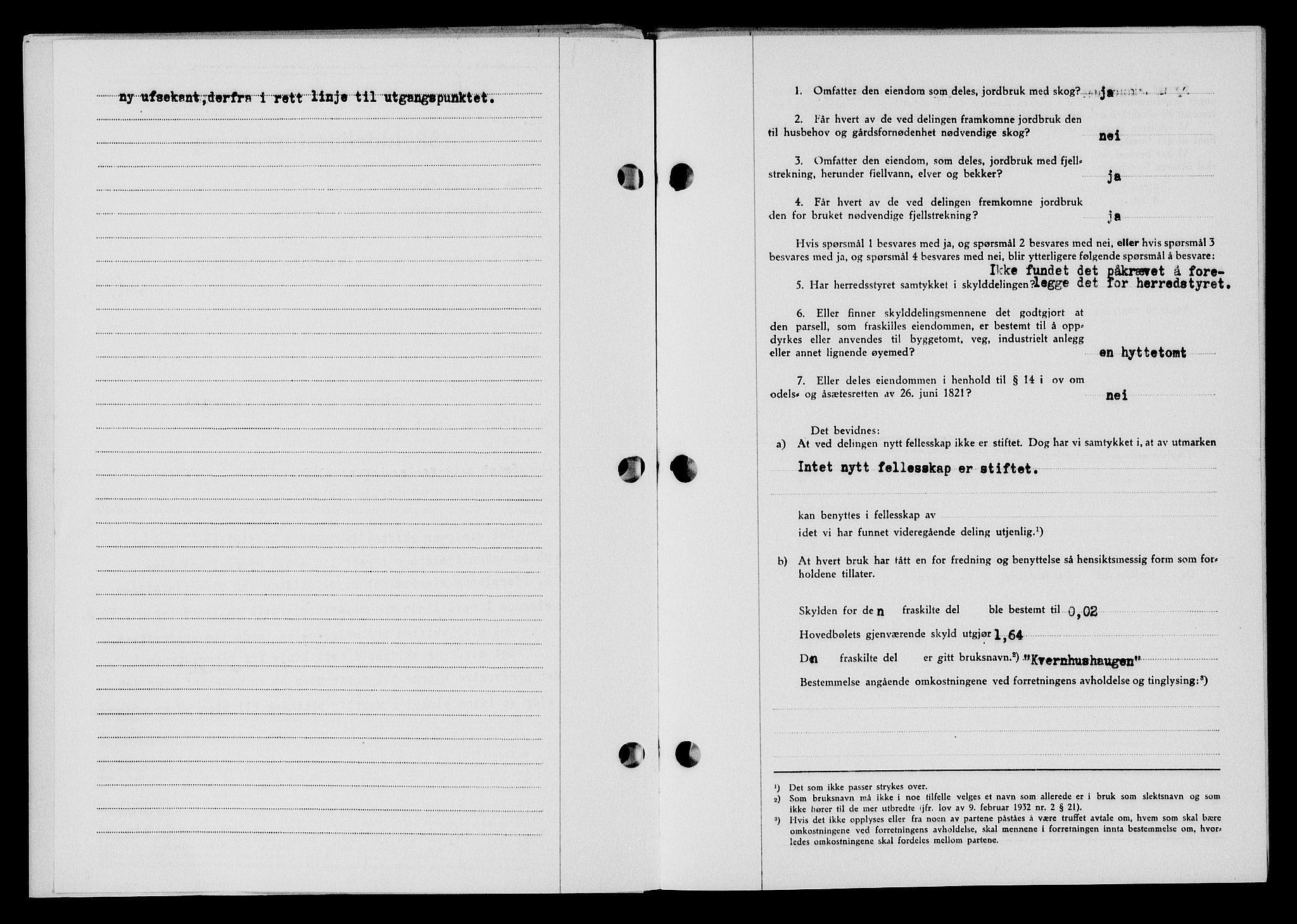 Flekkefjord sorenskriveri, SAK/1221-0001/G/Gb/Gba/L0061: Mortgage book no. A-9, 1946-1947, Diary no: : 157/1947