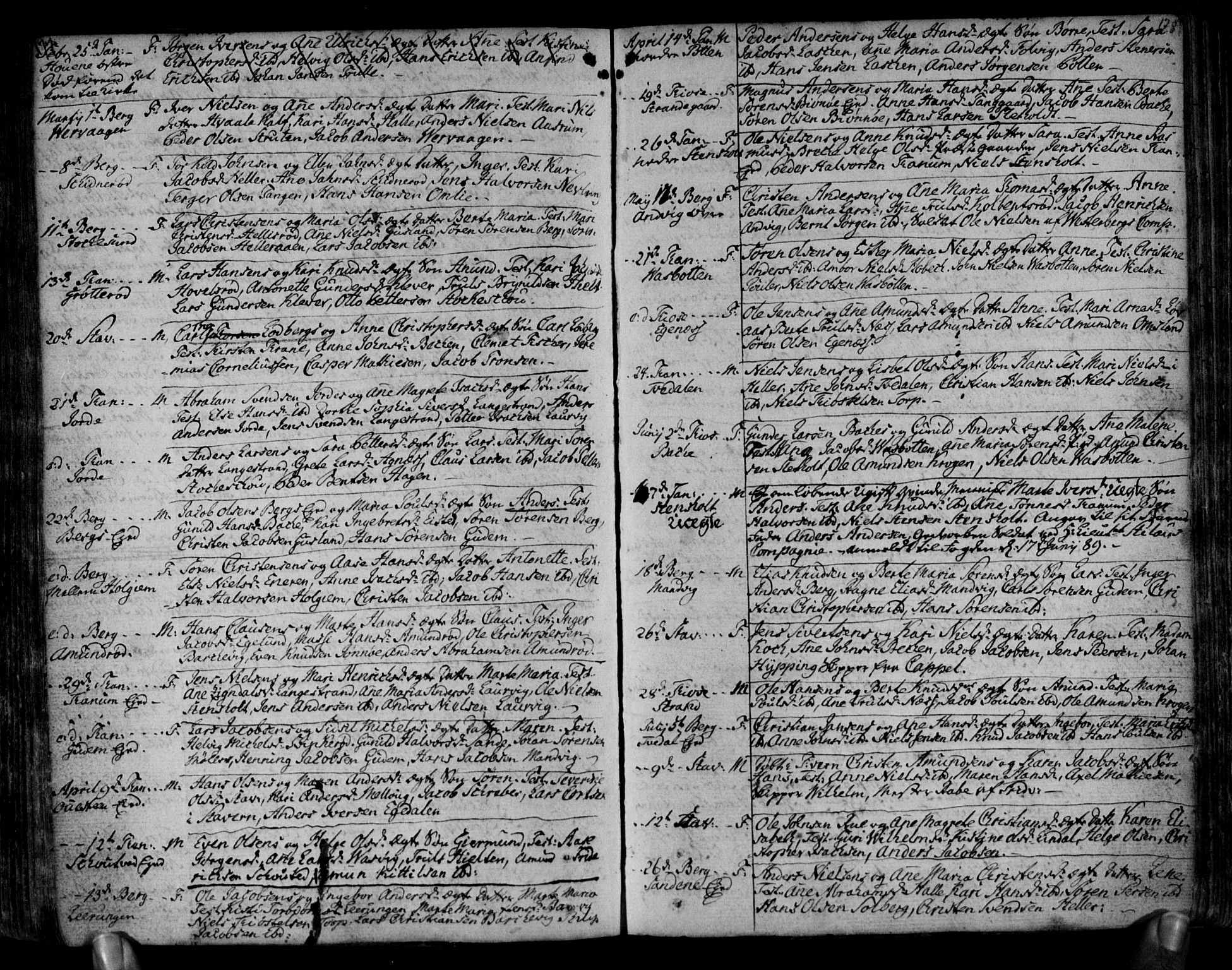 Brunlanes kirkebøker, AV/SAKO-A-342/F/Fa/L0001: Parish register (official) no. I 1, 1766-1801, p. 177-178