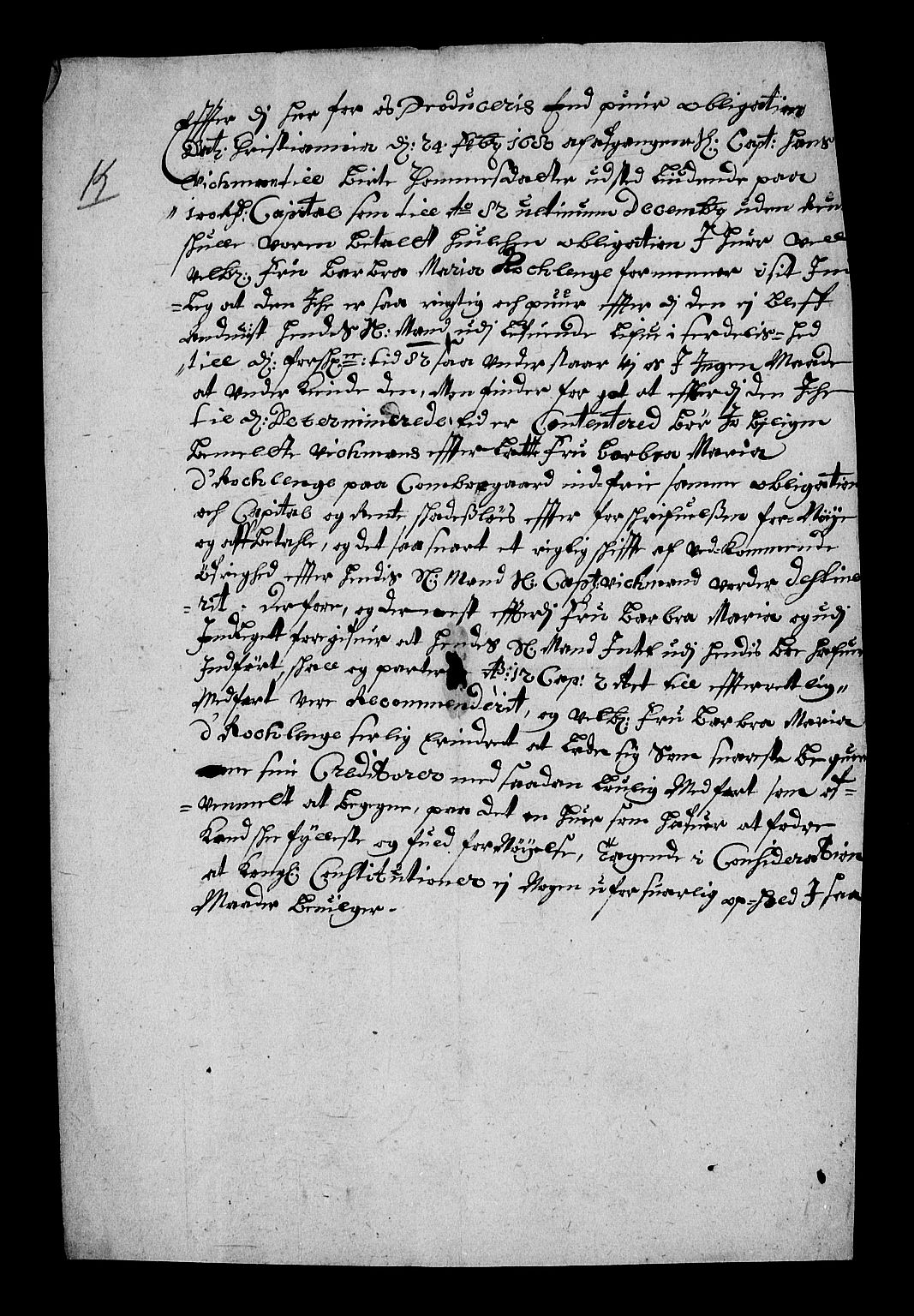 Stattholderembetet 1572-1771, RA/EA-2870/Af/L0001: Avskrifter av vedlegg til originale supplikker, nummerert i samsvar med supplikkbøkene, 1683-1687, p. 45