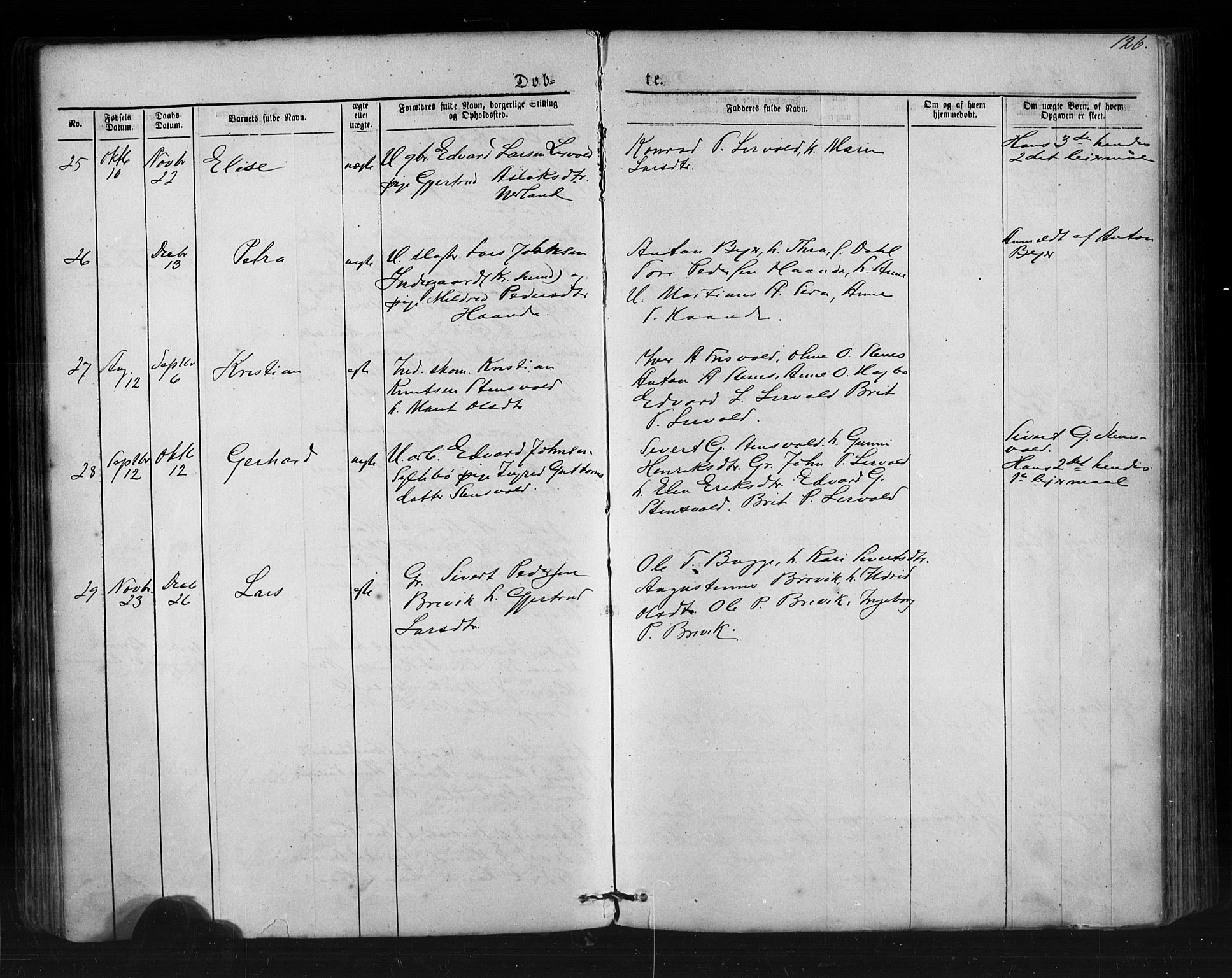 Ministerialprotokoller, klokkerbøker og fødselsregistre - Møre og Romsdal, AV/SAT-A-1454/552/L0638: Parish register (copy) no. 552C01, 1867-1902, p. 126