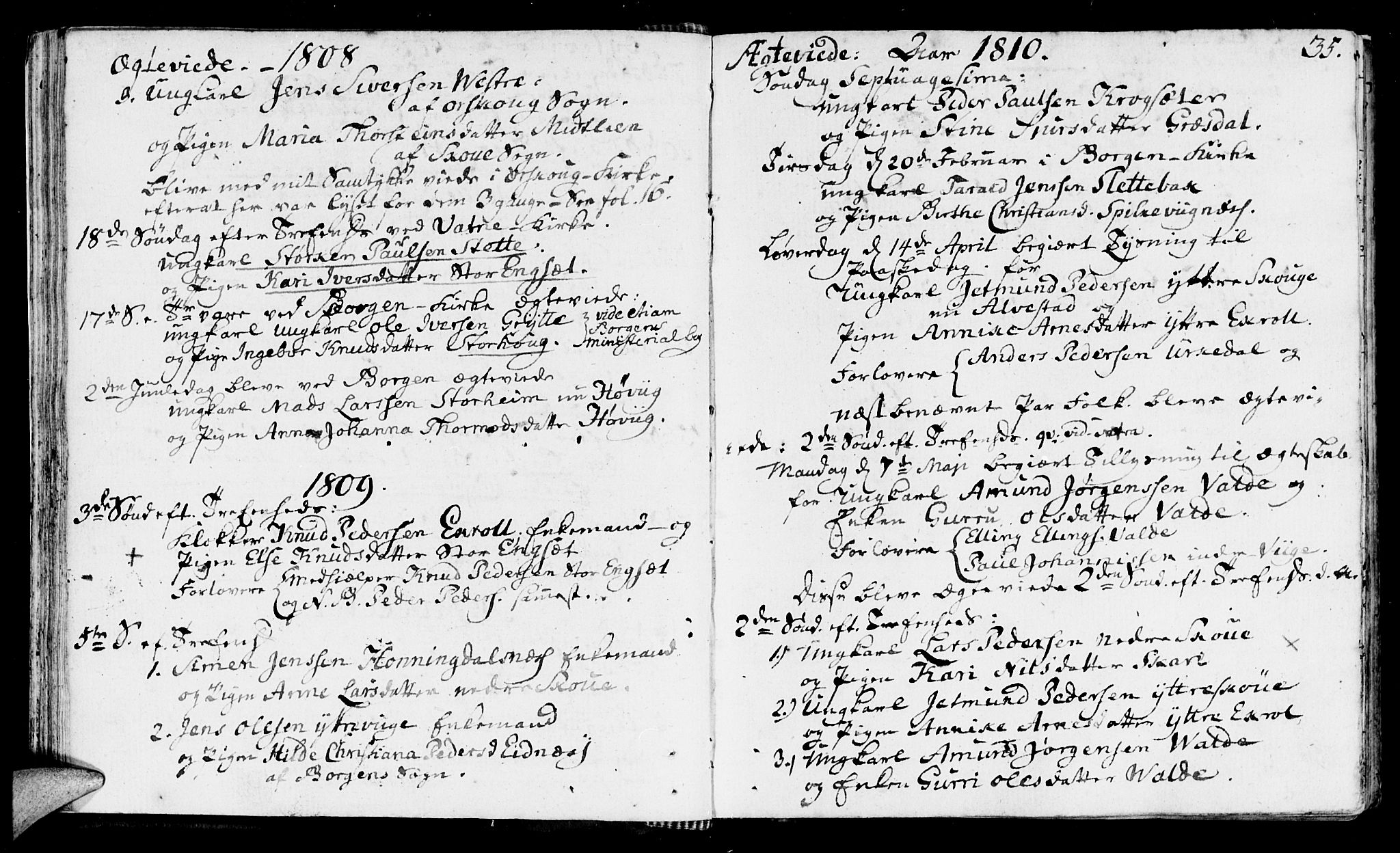 Ministerialprotokoller, klokkerbøker og fødselsregistre - Møre og Romsdal, SAT/A-1454/524/L0350: Parish register (official) no. 524A02, 1780-1817, p. 35
