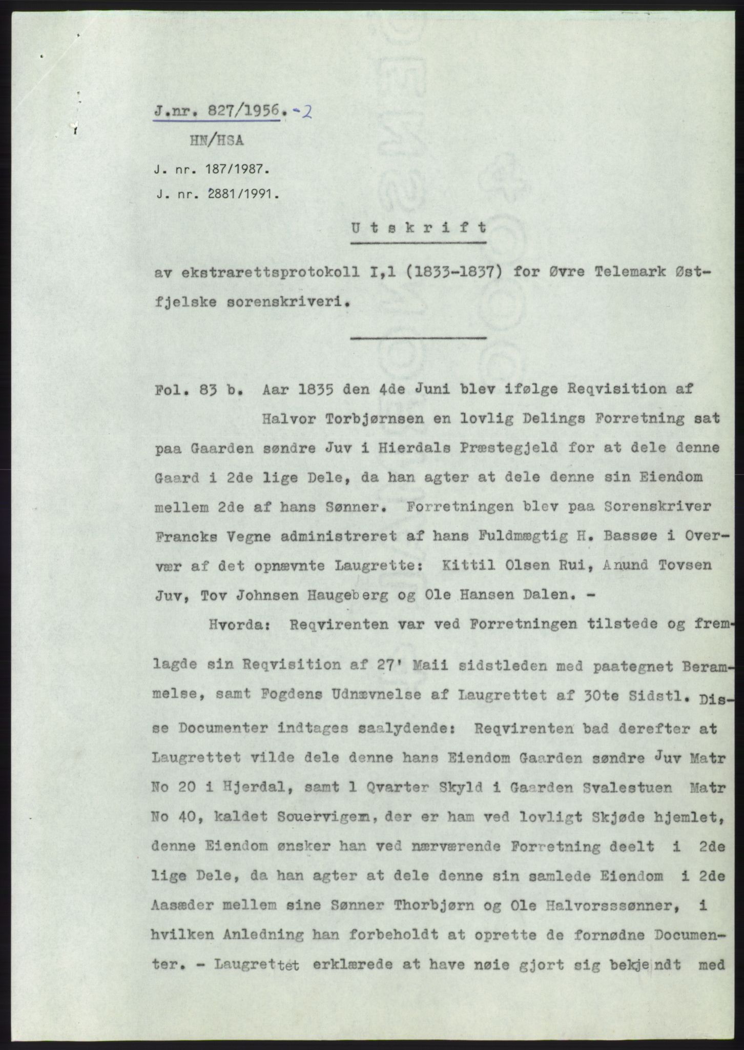 Statsarkivet i Kongsberg, SAKO/A-0001, 1956, p. 14
