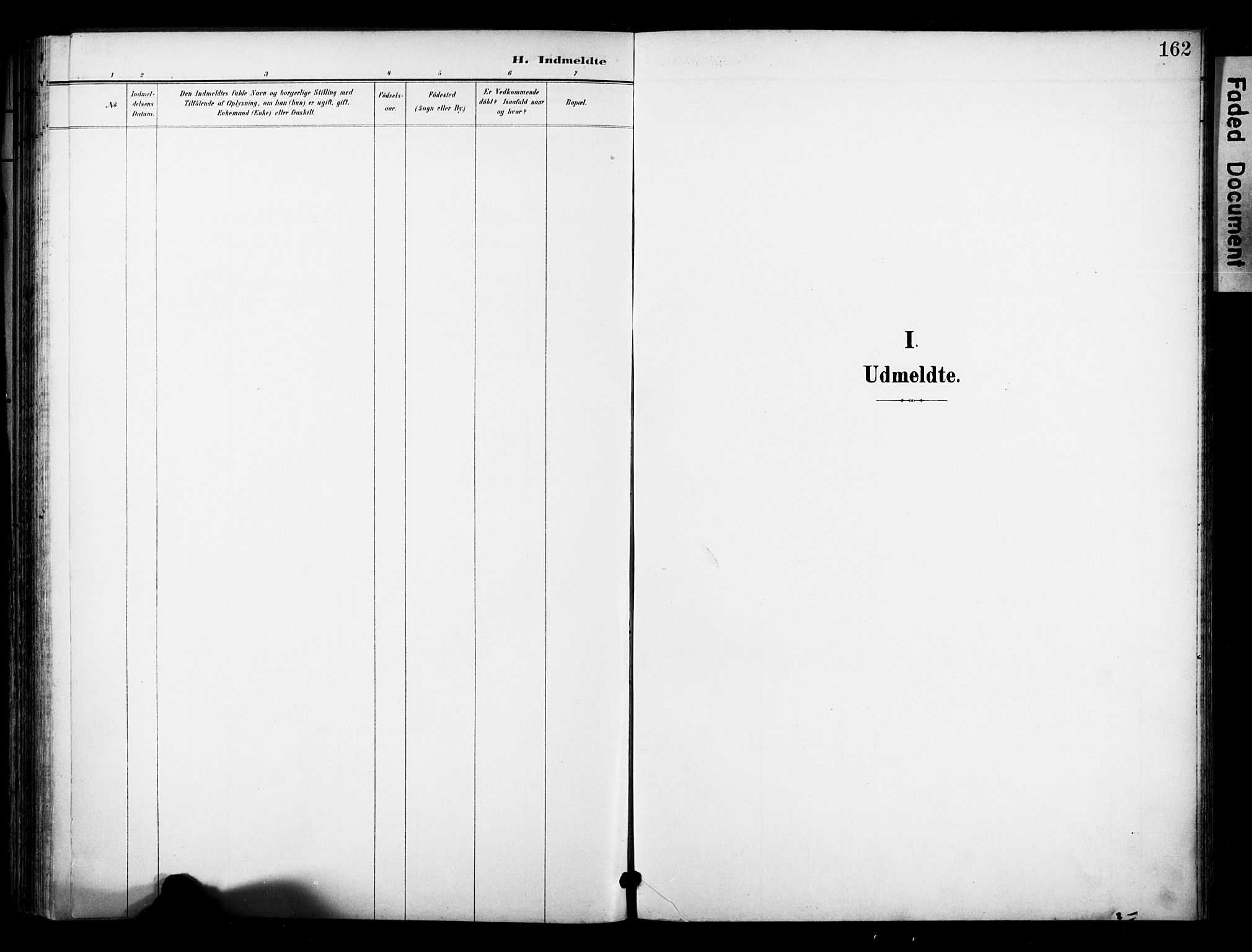 Bø kirkebøker, SAKO/A-257/F/Fa/L0012: Parish register (official) no. 12, 1900-1908, p. 162