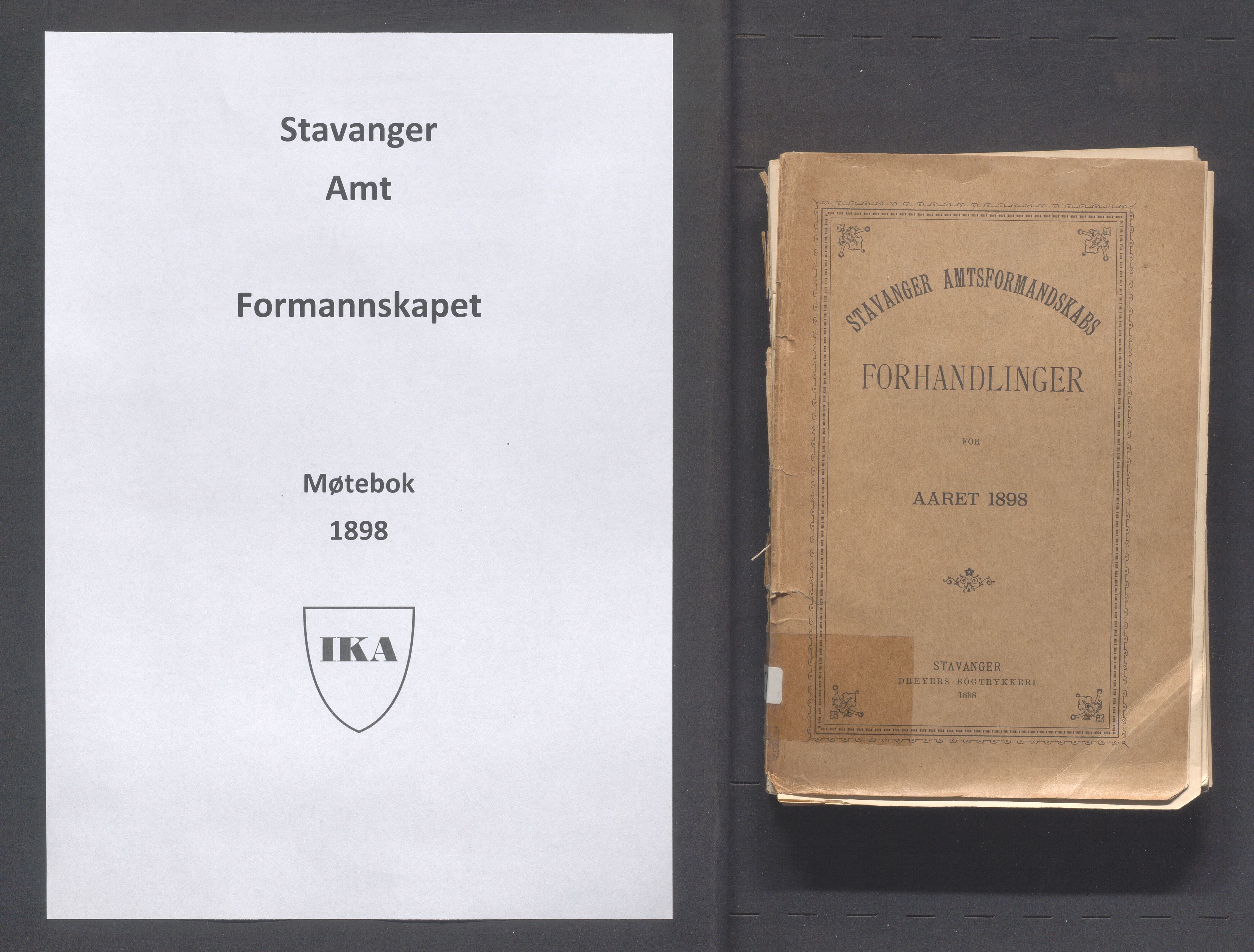 Rogaland fylkeskommune - Fylkesrådmannen , IKAR/A-900/A, 1898, p. 1