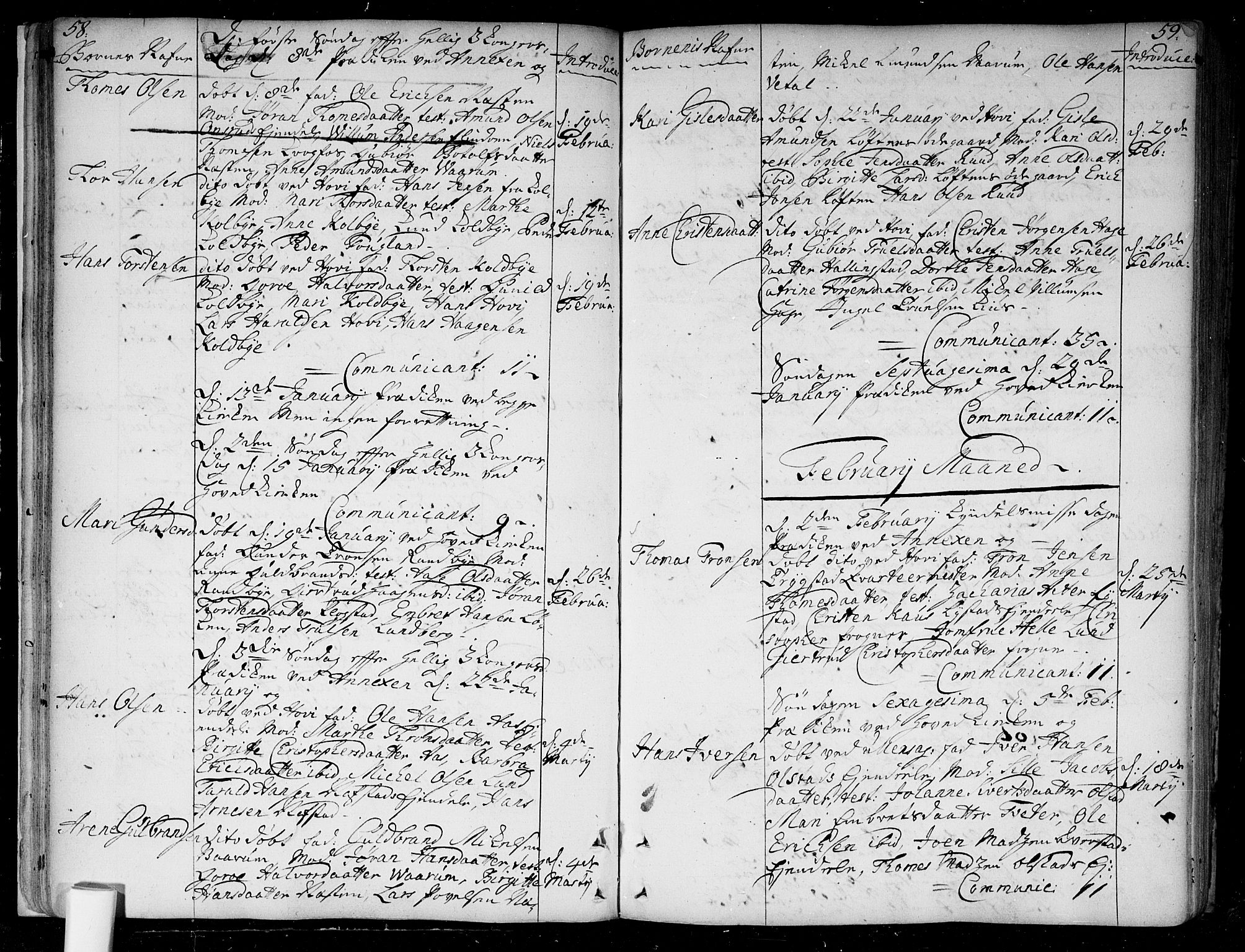 Ullensaker prestekontor Kirkebøker, AV/SAO-A-10236a/F/Fa/L0005: Parish register (official) no. I 5, 1733-1762, p. 58-59