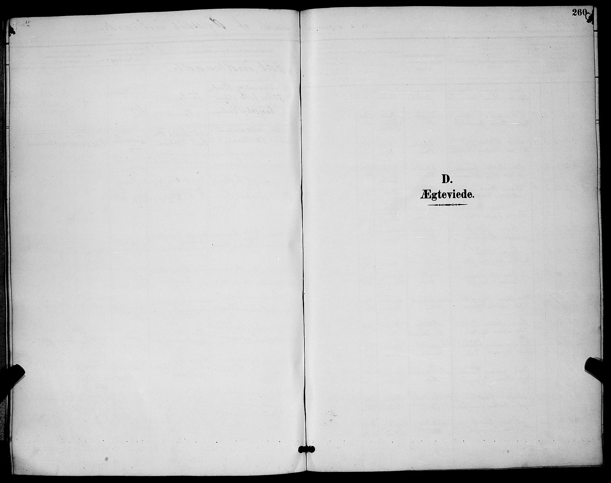 Skien kirkebøker, SAKO/A-302/G/Ga/L0007: Parish register (copy) no. 7, 1891-1900, p. 260